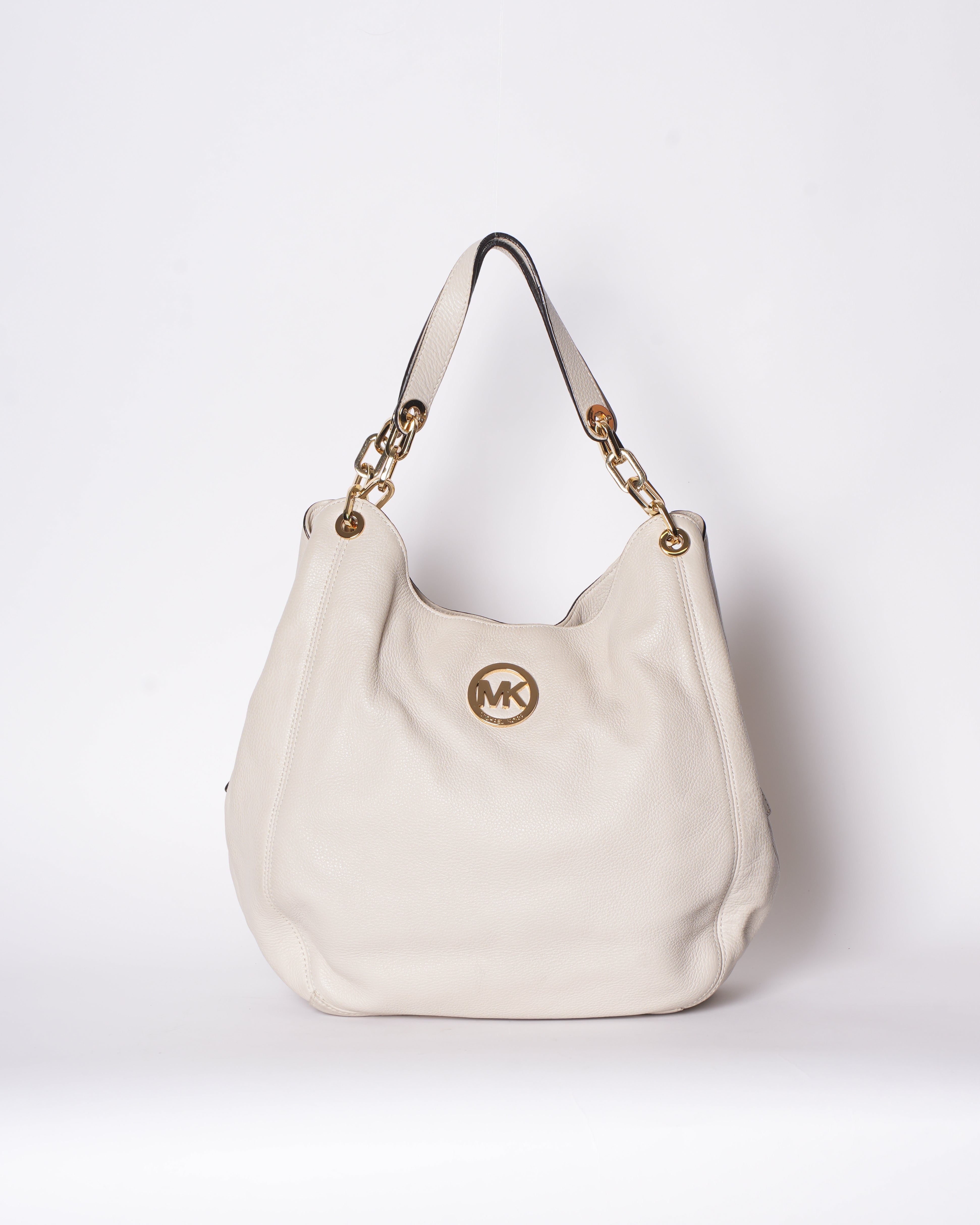 Michael Kors Classic White Shoulder Bag