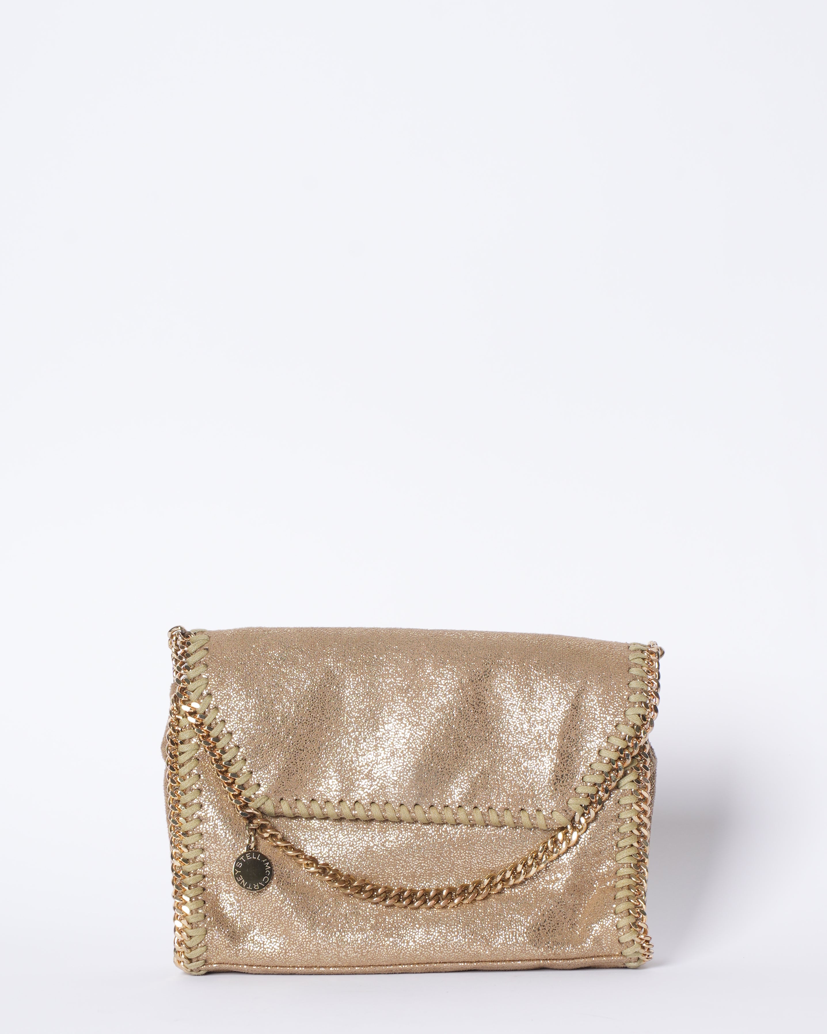 Stella McCartney Falabella Bag In Gold Tone