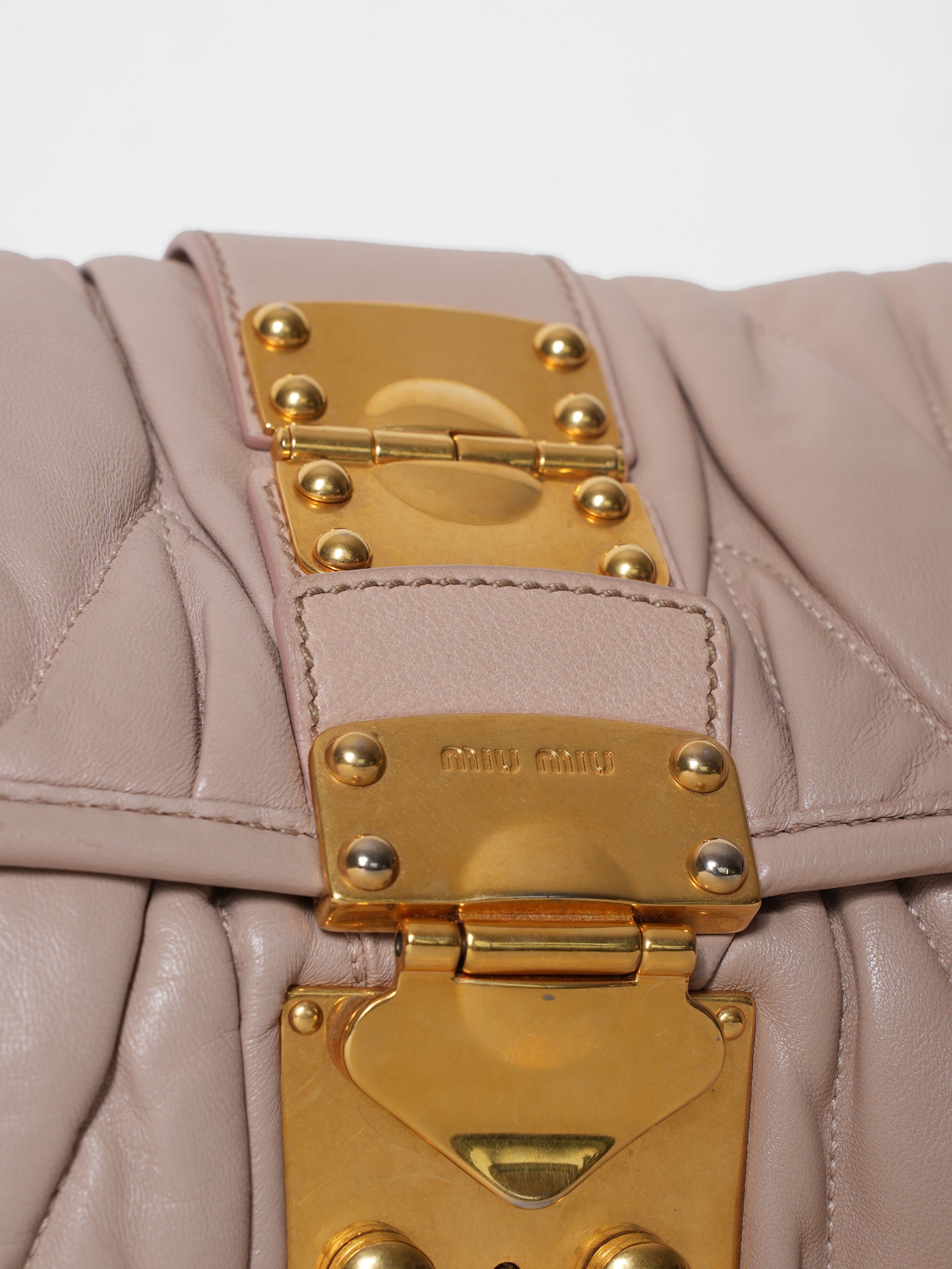 Miu Miu Coffer Crossbody Bag