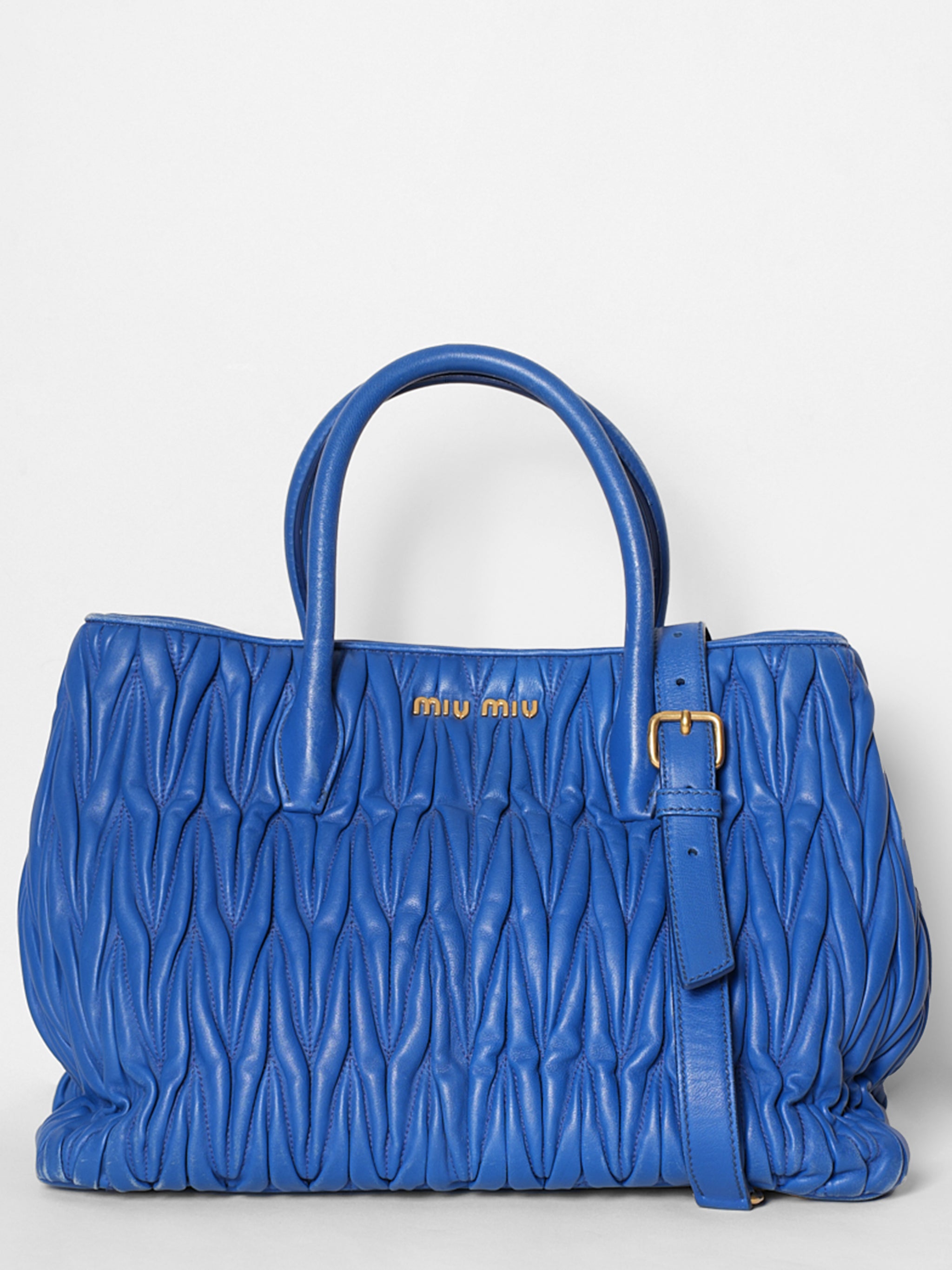 Miu Miu Blue Bag