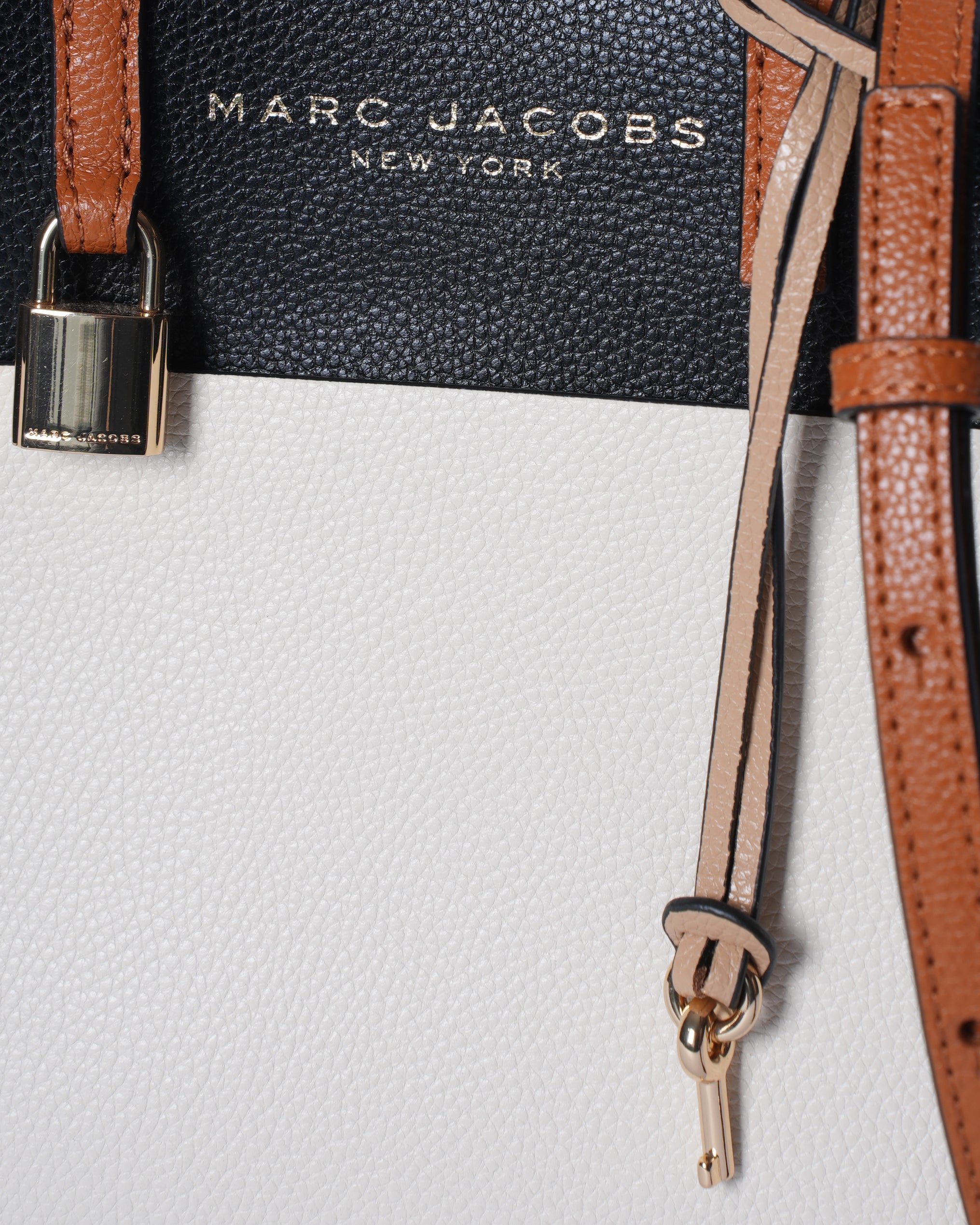 New Marc Jacobs Grind Colorblock Tote Bag