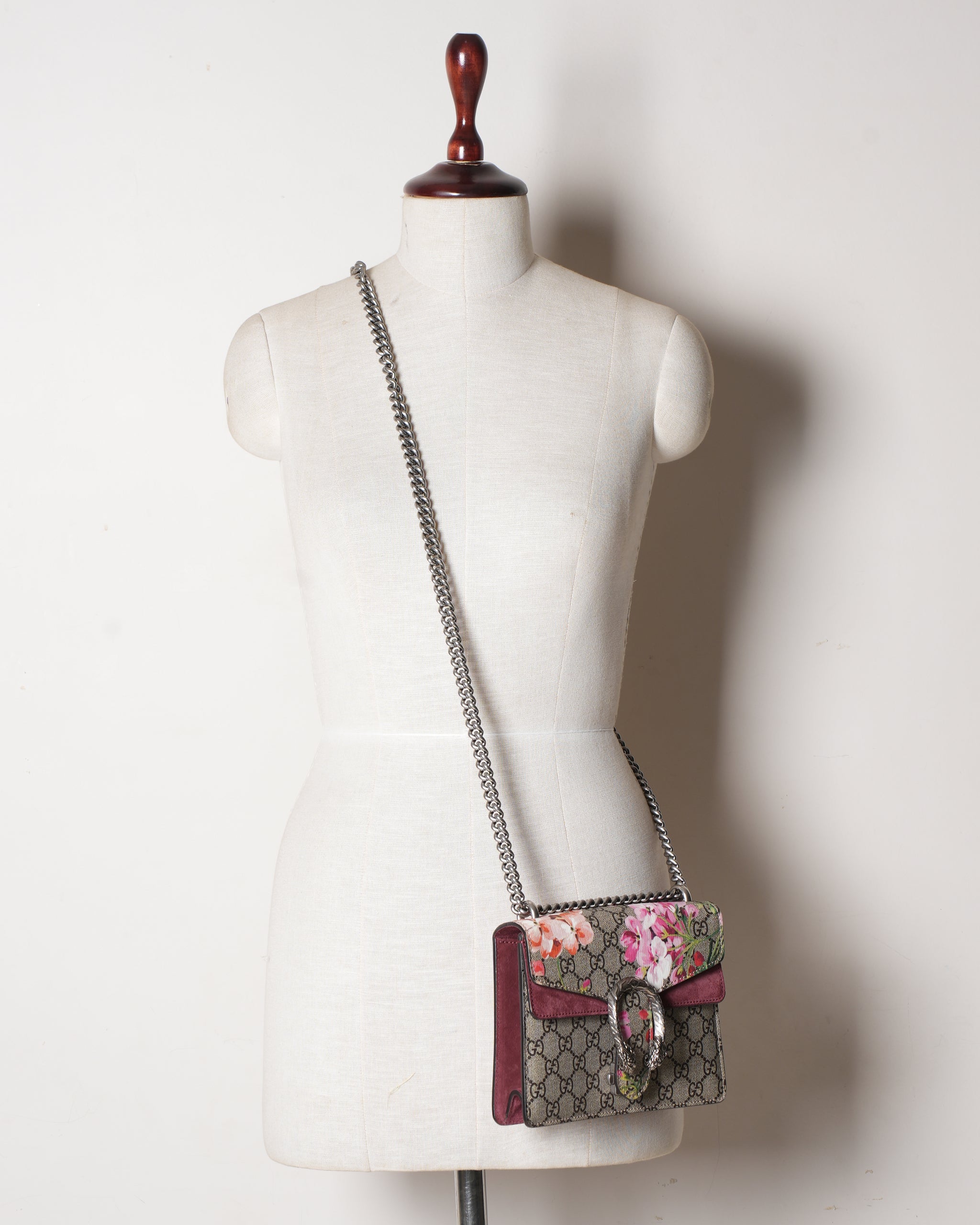 Gucci Dinosyus cloth Handbag Floral - Main Image