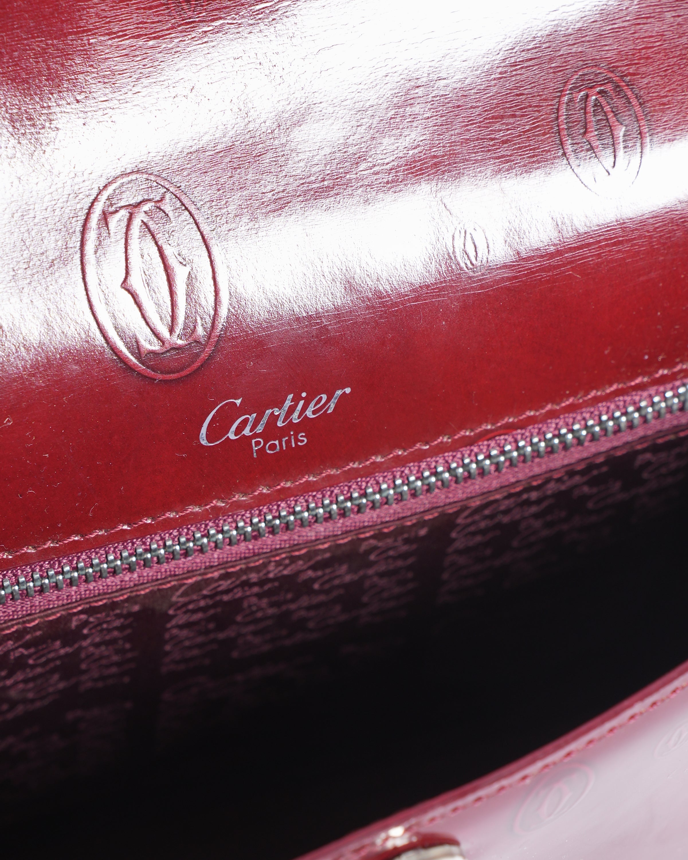 Cartier Maroon Bag