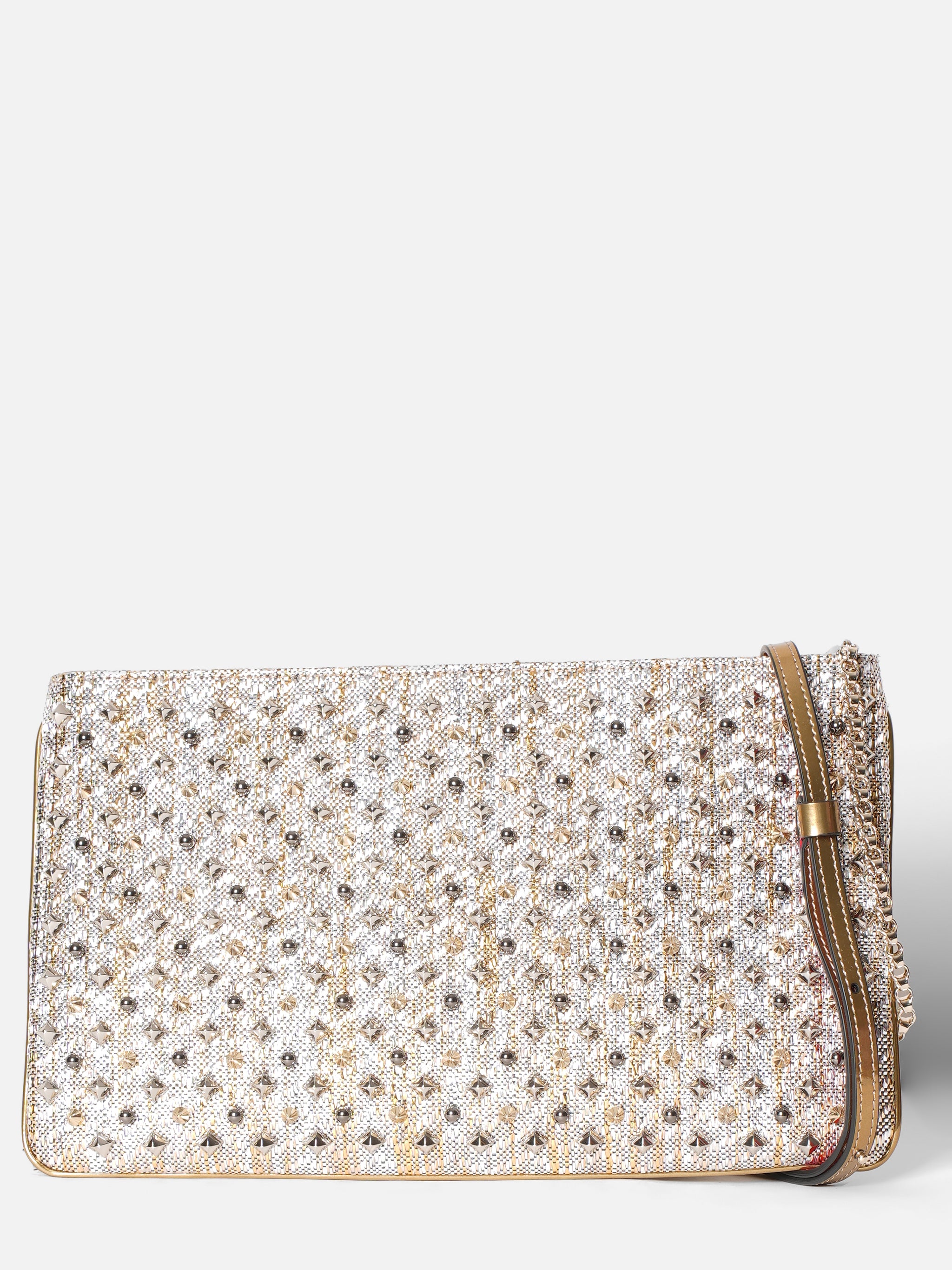 Christian Louboutin NV Clutch With Spikes