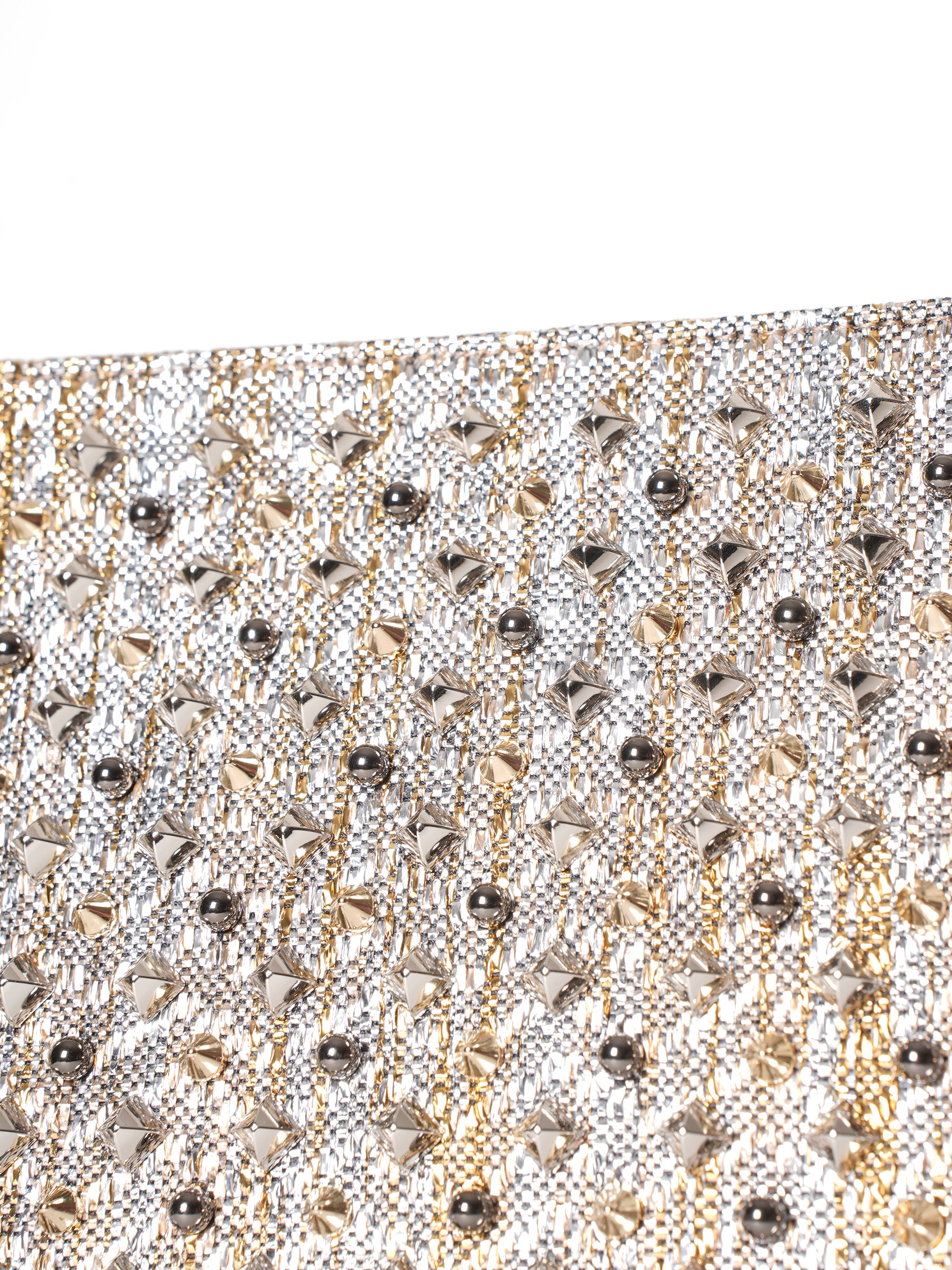 Christian Louboutin NV Clutch With Spikes
