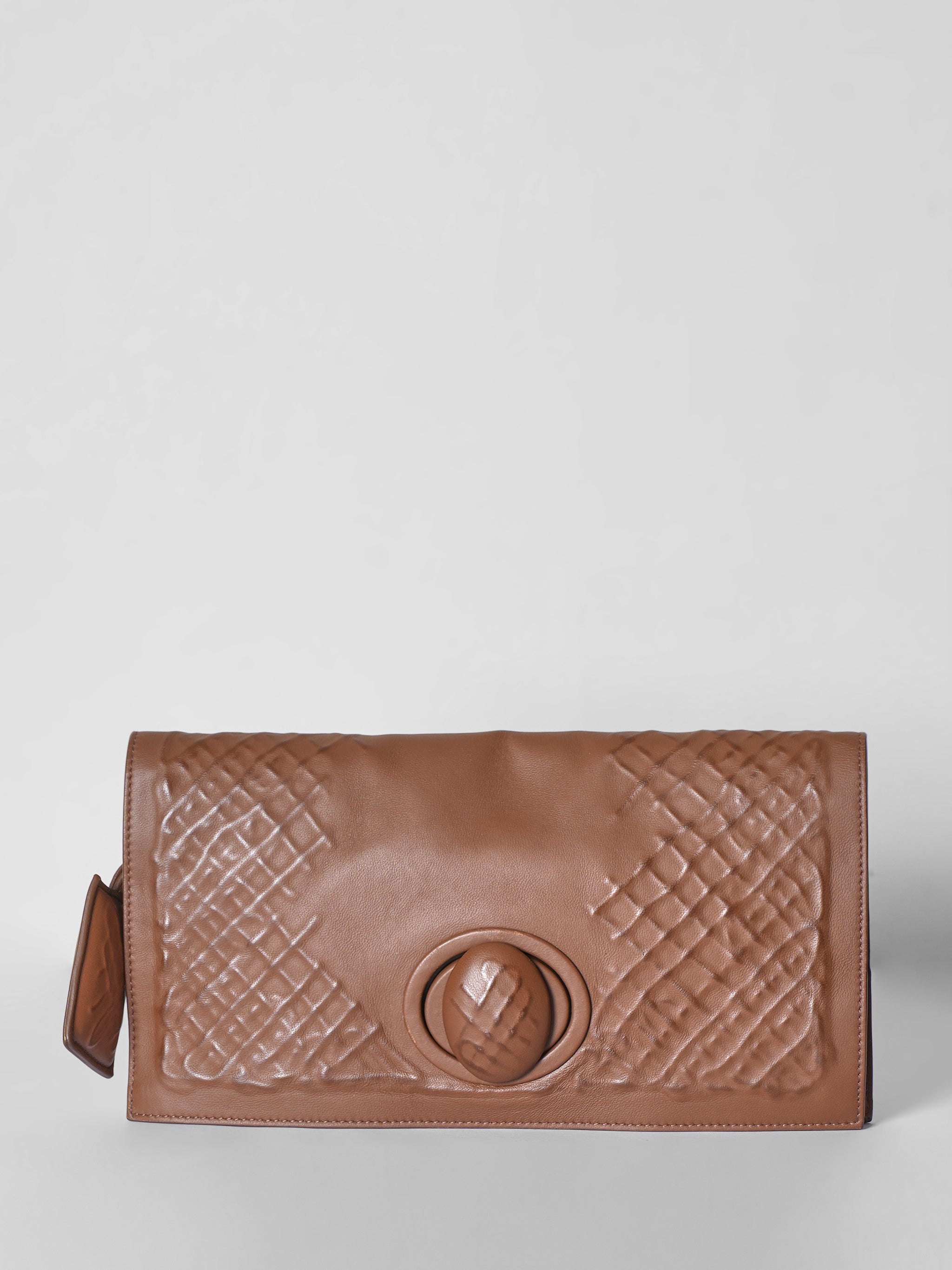 Bottega Veneta Brown Clutch