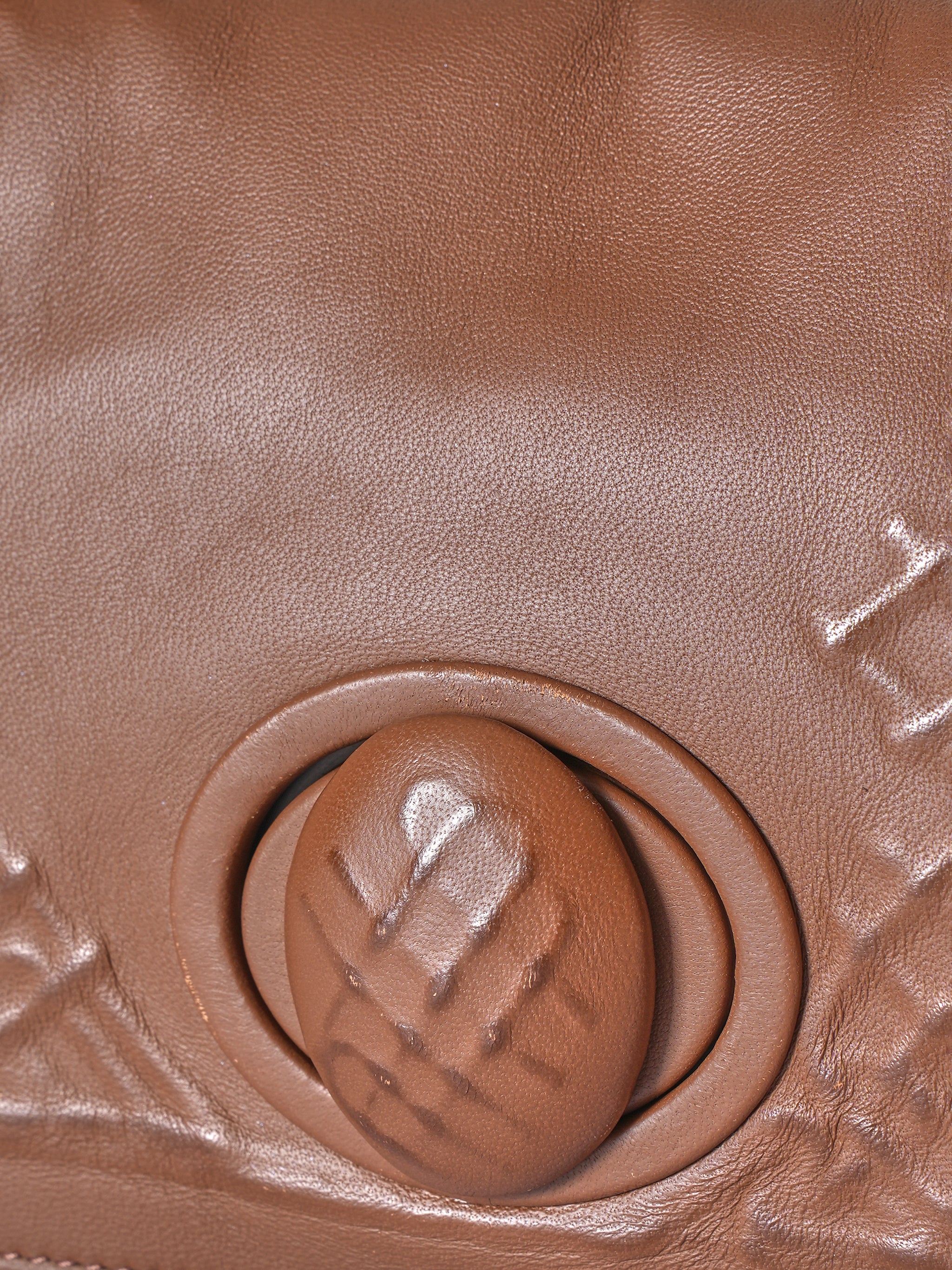 Bottega Veneta Brown Clutch