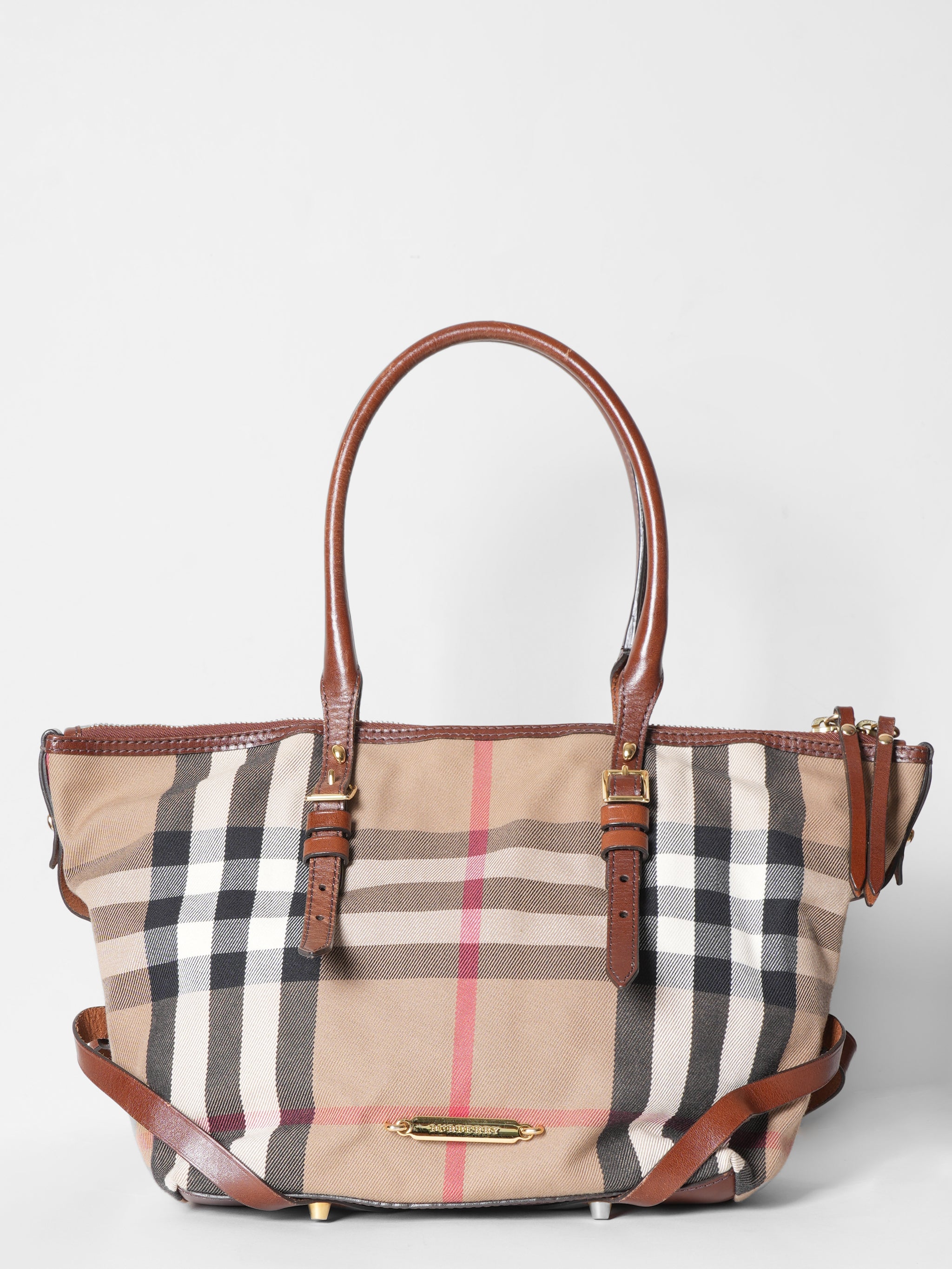 Burberry house check sale handbag