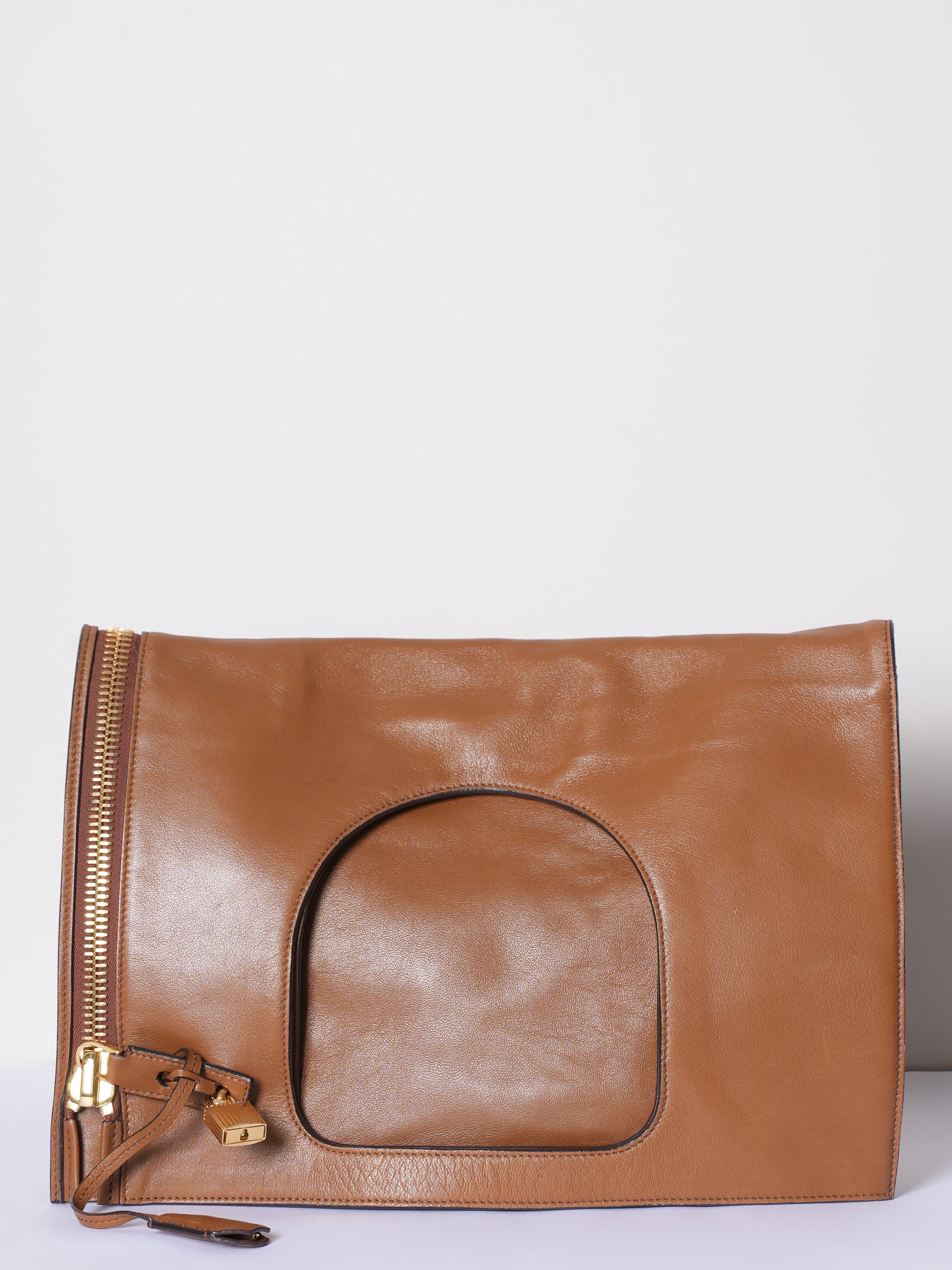 Tom Ford Alix Fold Over Shoulder Bag