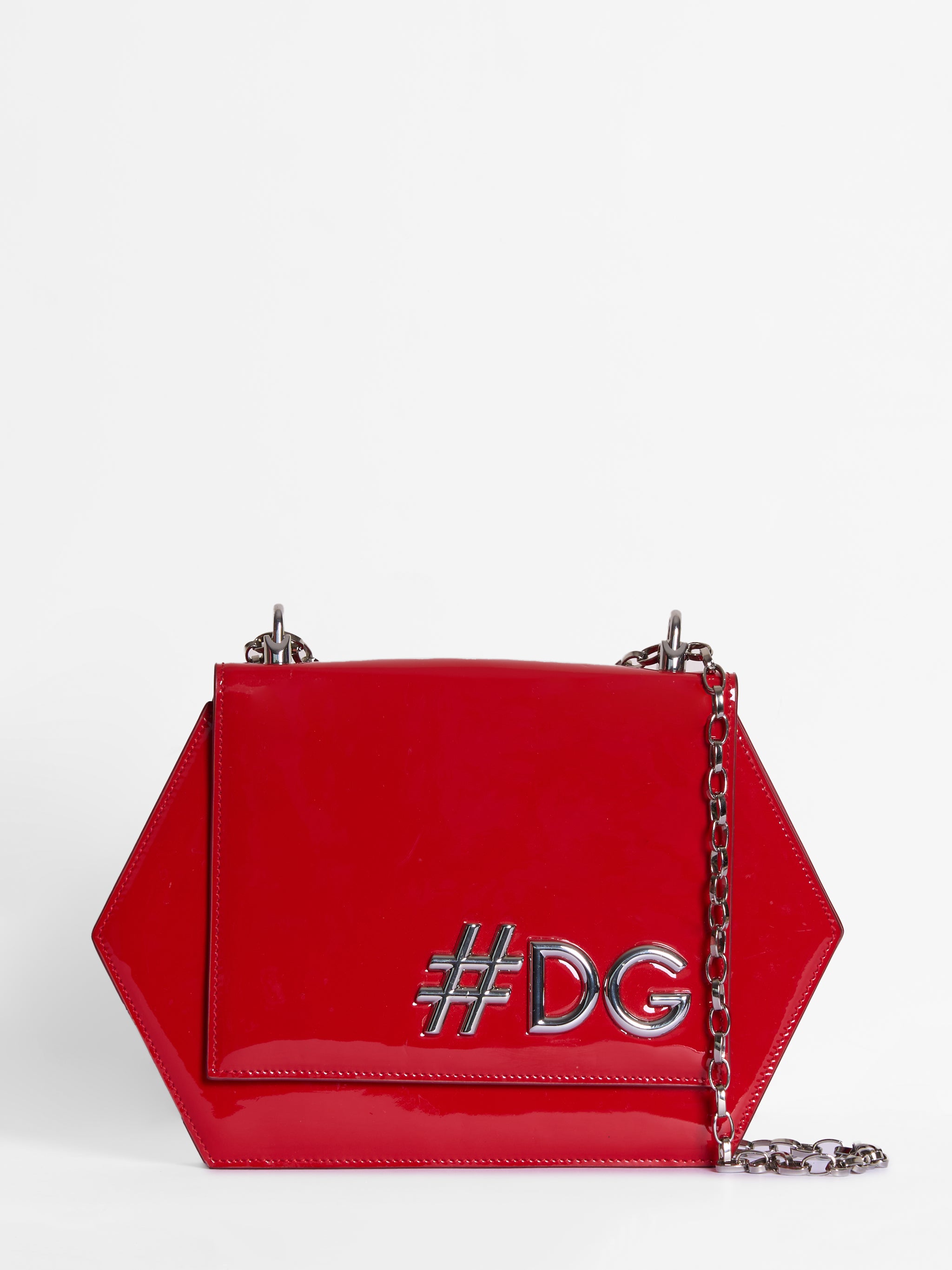 Dolce & Gabbana Patent Leather Shoulder Bag
