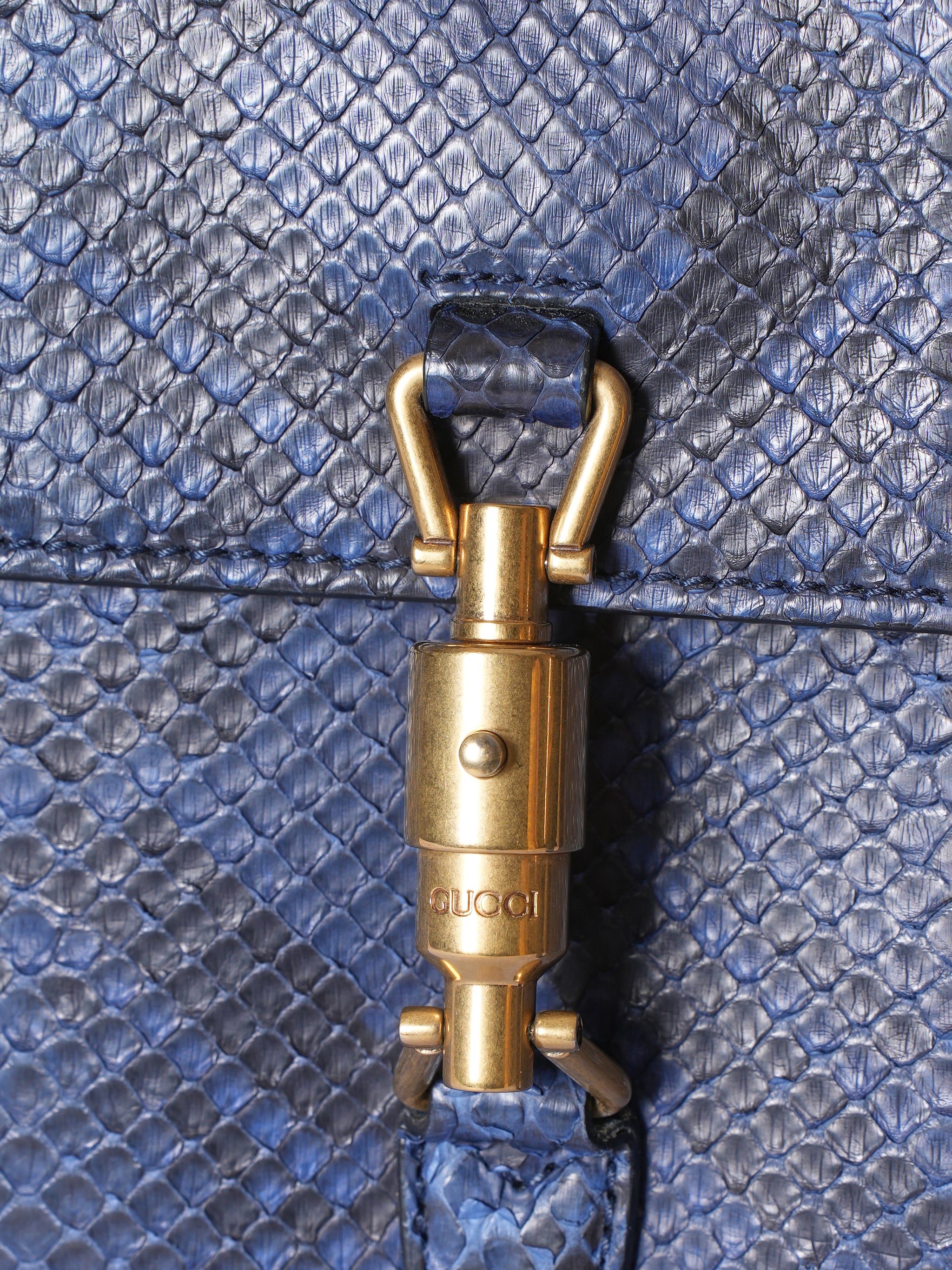 Gucci Soft Python Small Jackie Shoulder Bag