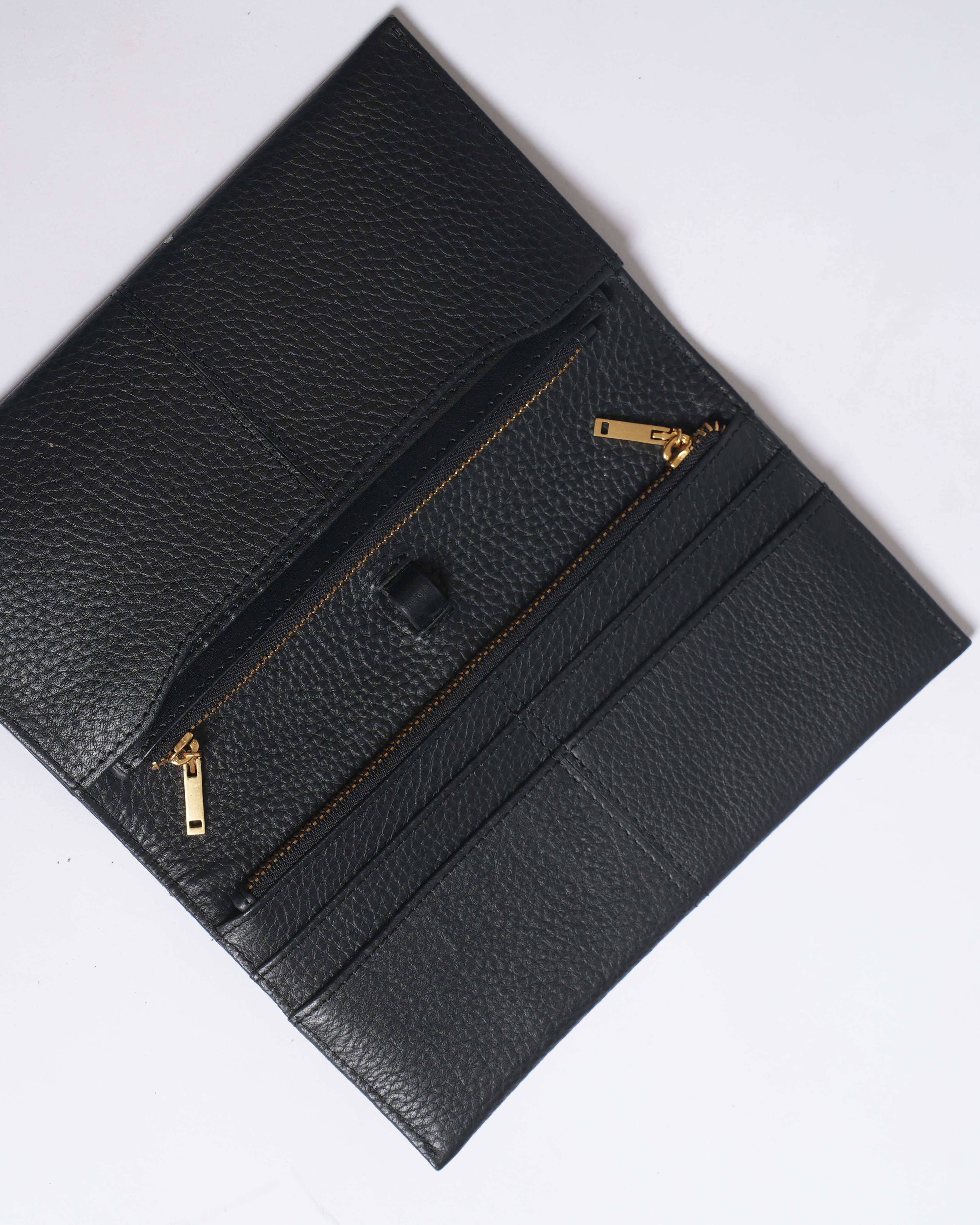 Ted Baker Black Bifold Wallet in Black