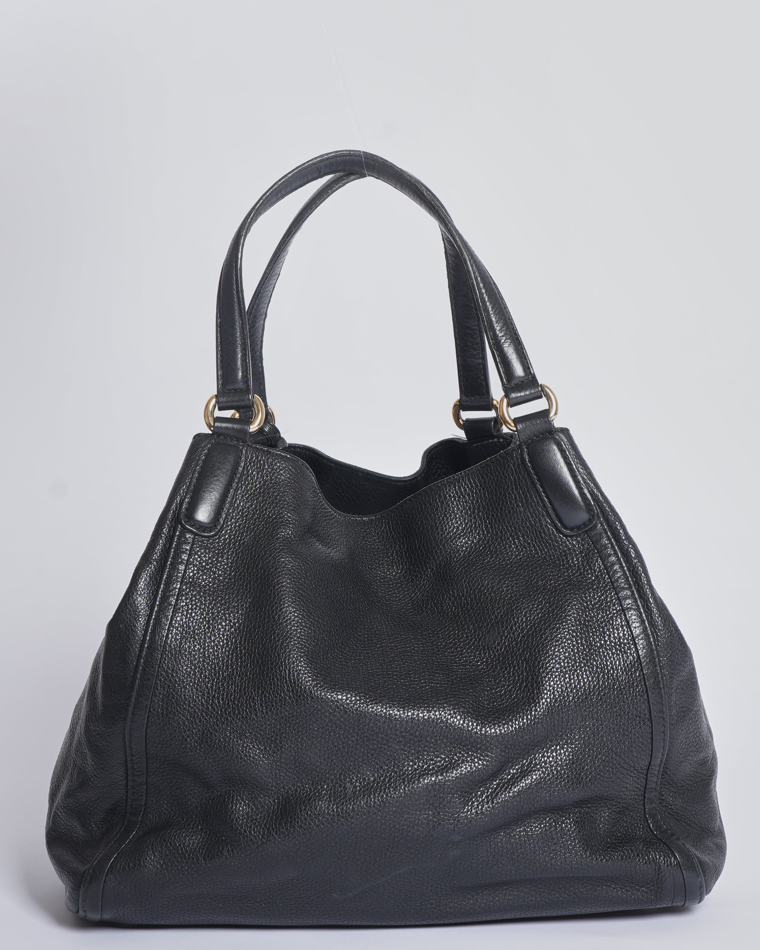 Gucci Black Soho Leather Tote Bag