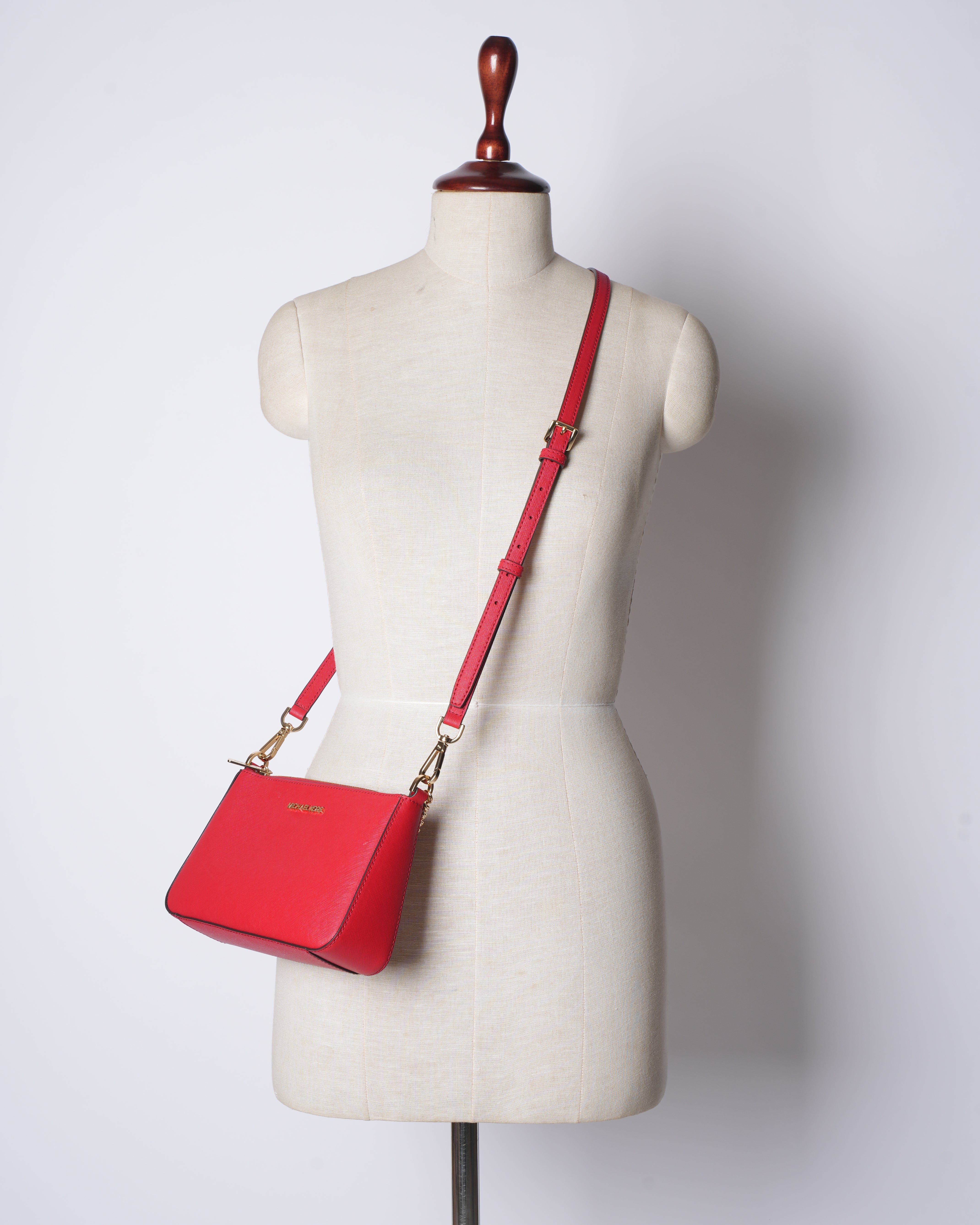 MK Red Crossbody