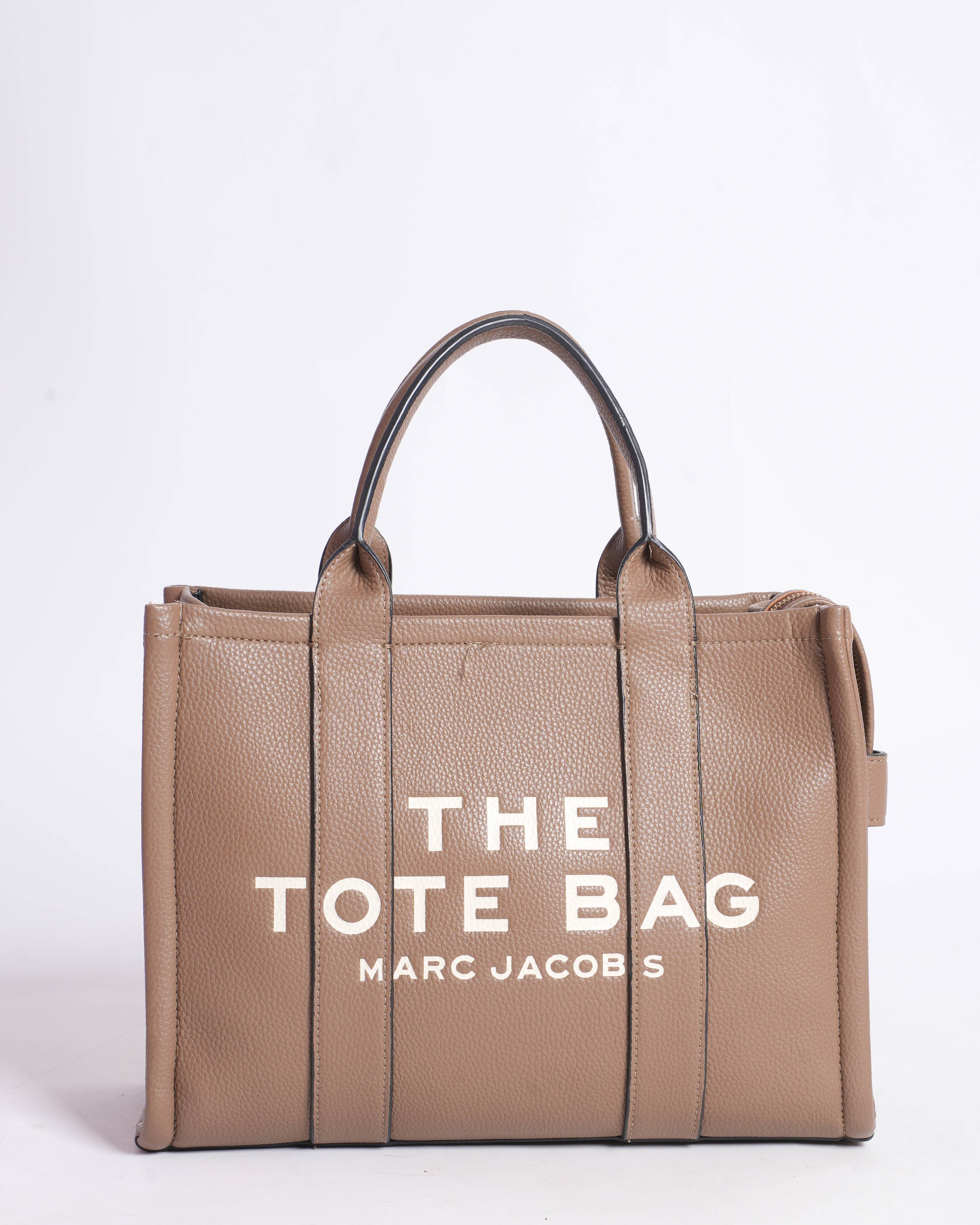 Marc jacobs medium leather tote bag