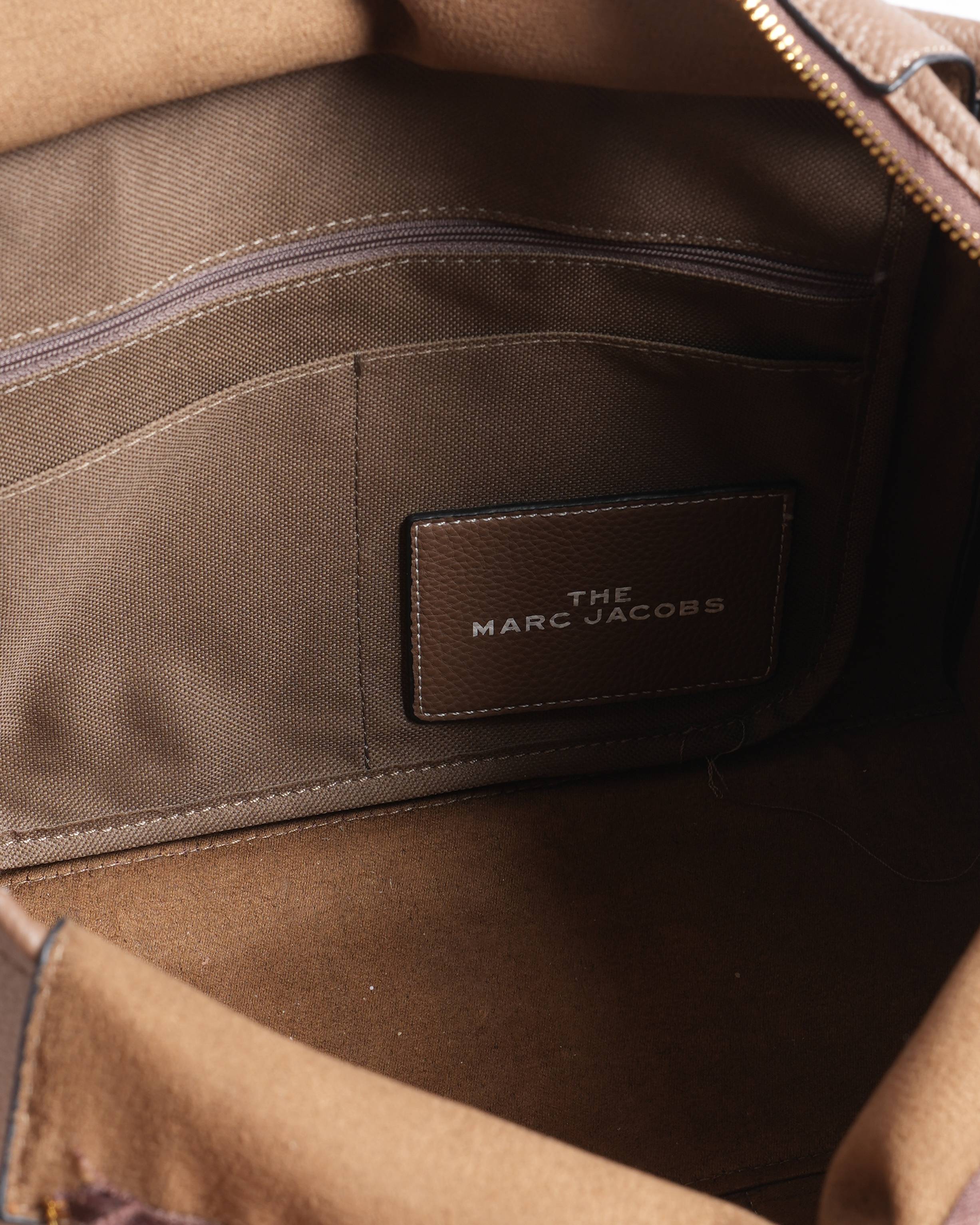 Marc jacobs medium leather tote bag