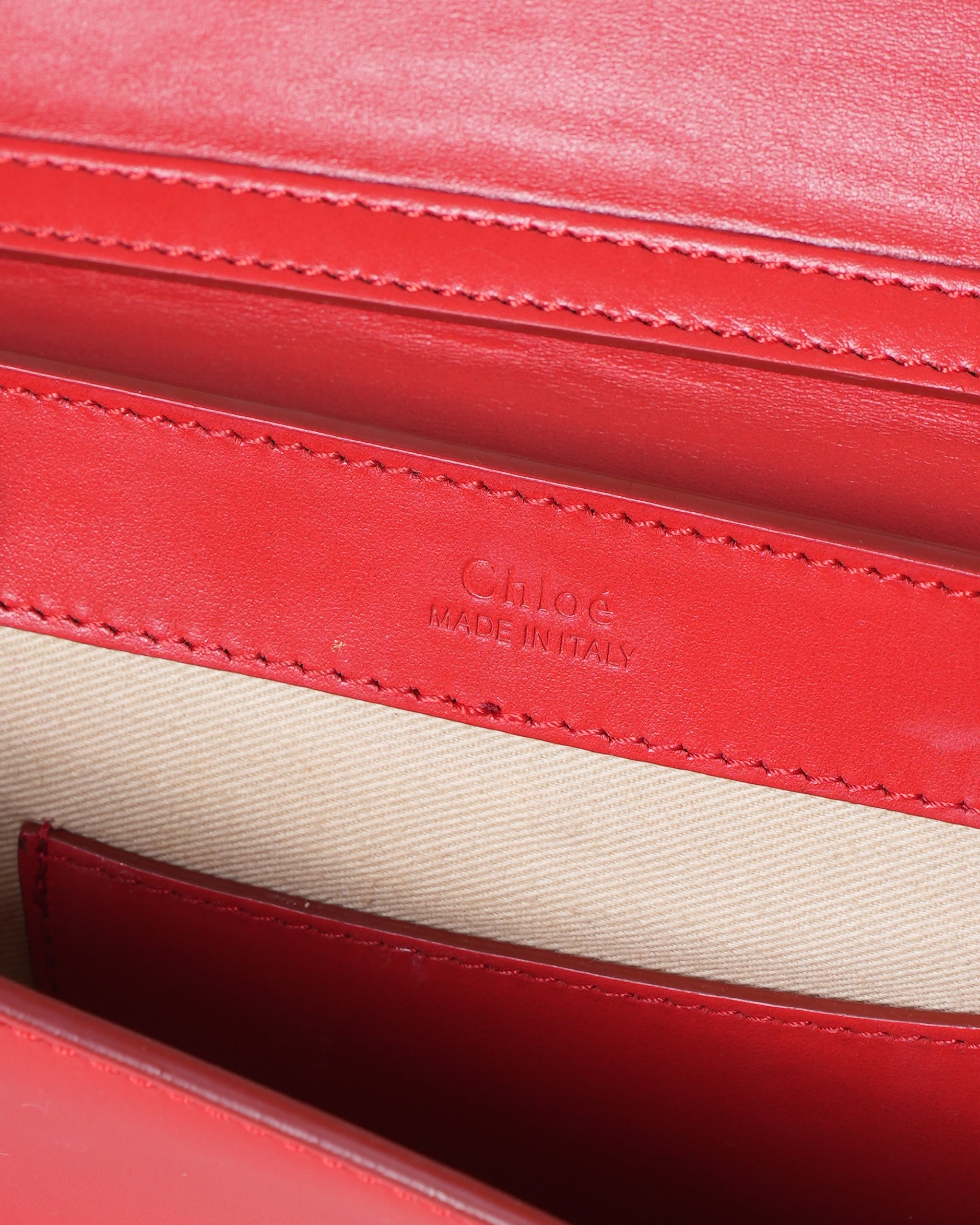 Chloe C Gold Bag
