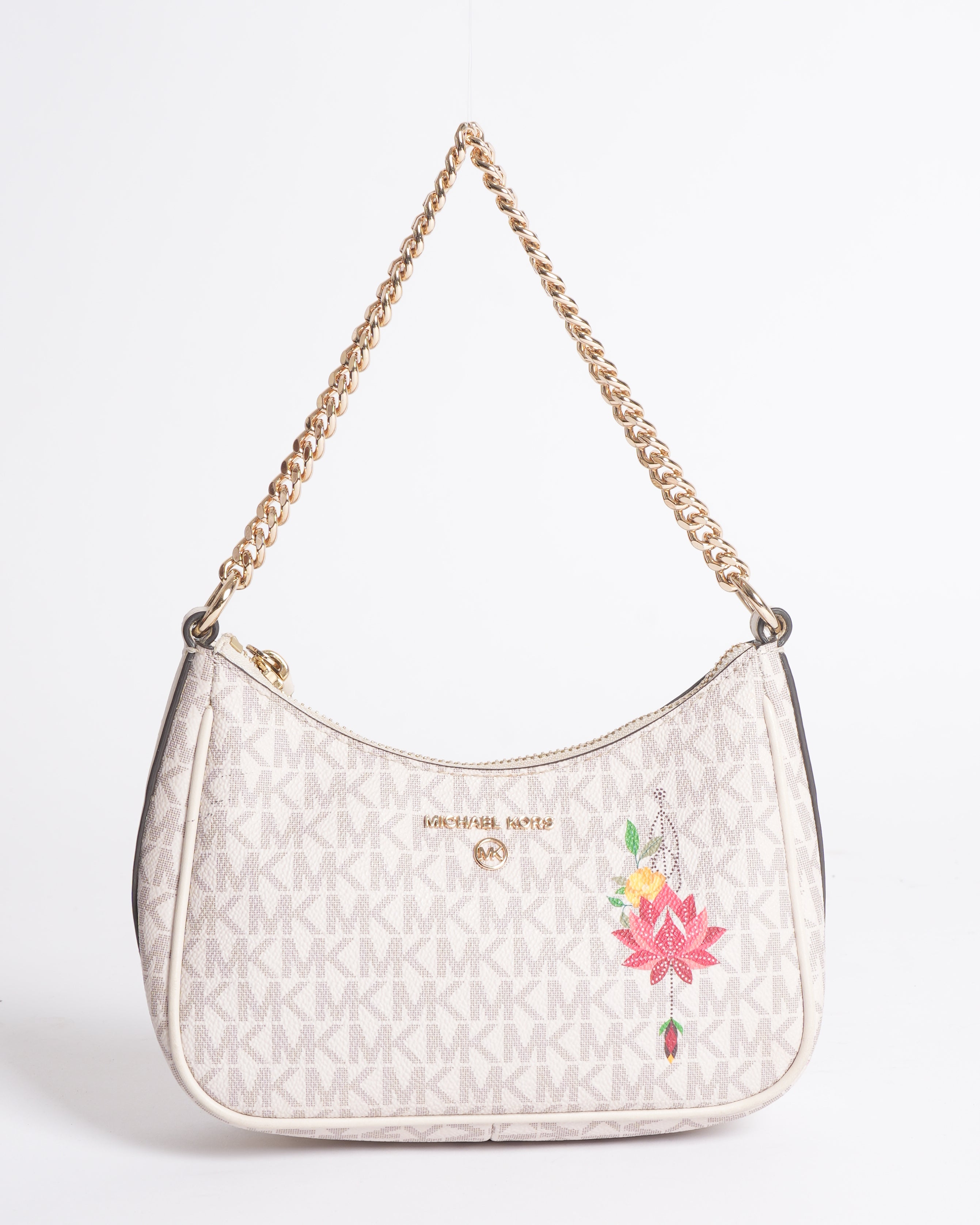 Michael Kors Cora Monogram Shoulder Bag