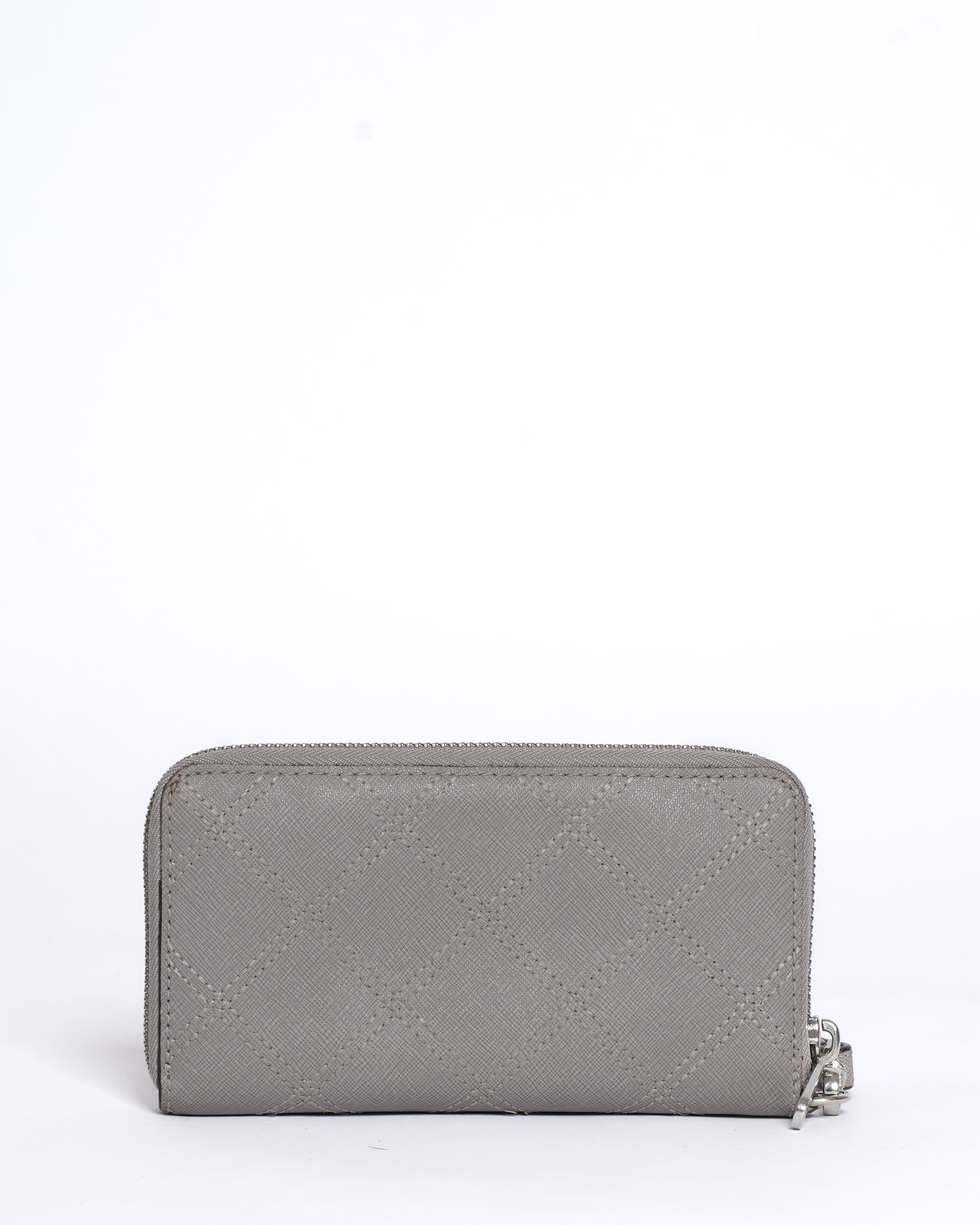 Michael Kors Zip-Around Wallet in Grey