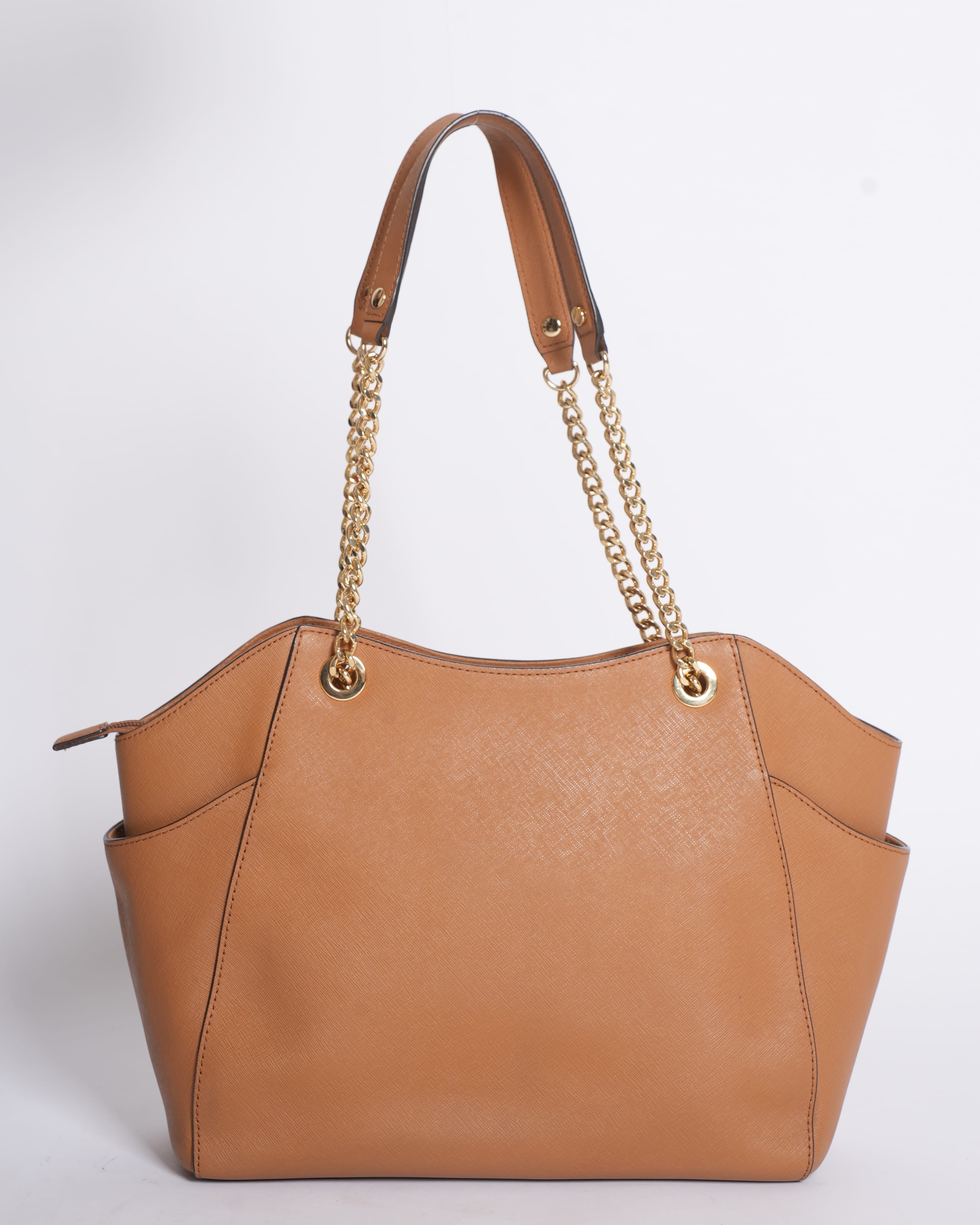 Michael Kors Jet Set Travel Chain Shoulder Tote Bag