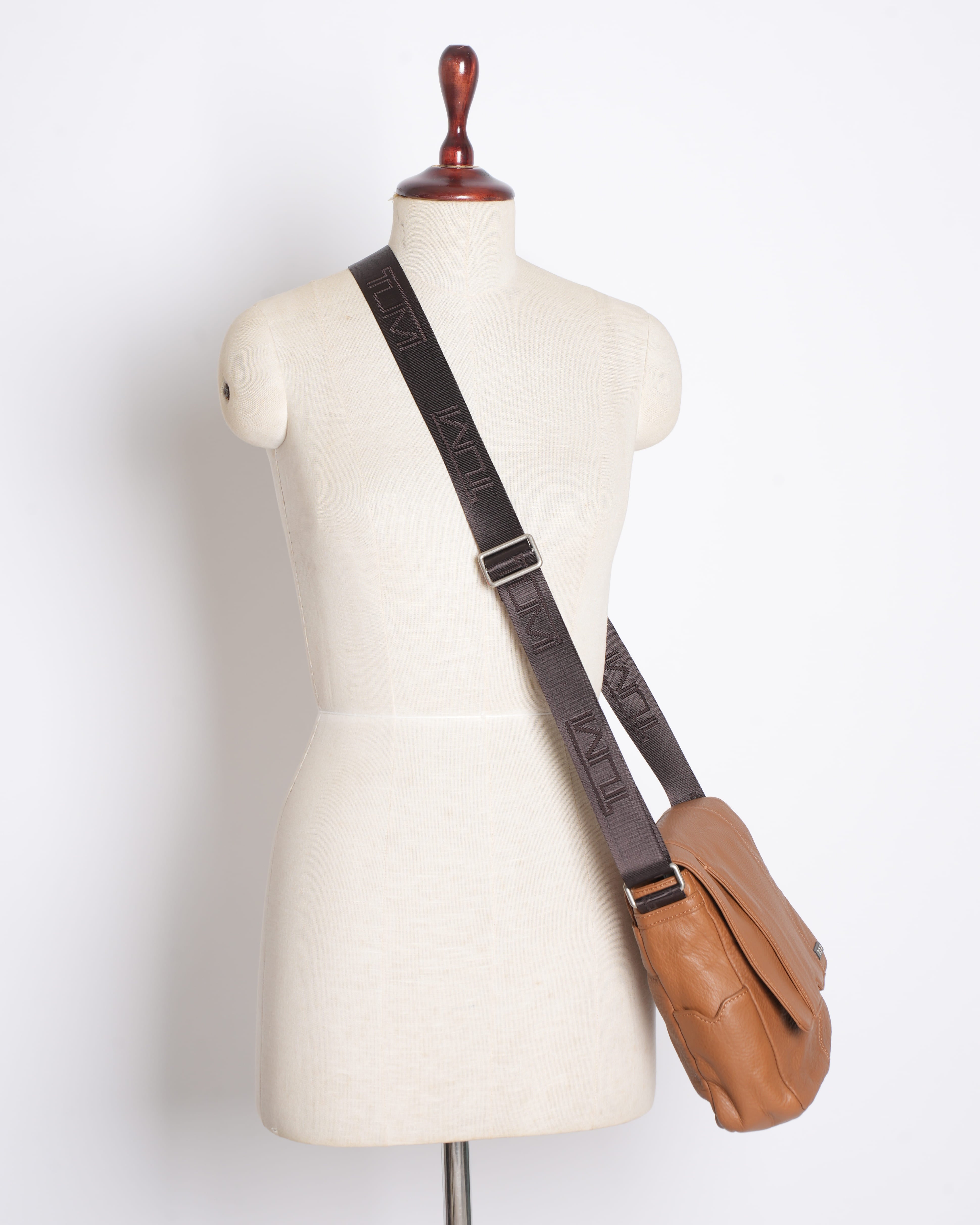 TUMI Men's Crossbody Bag in Brown