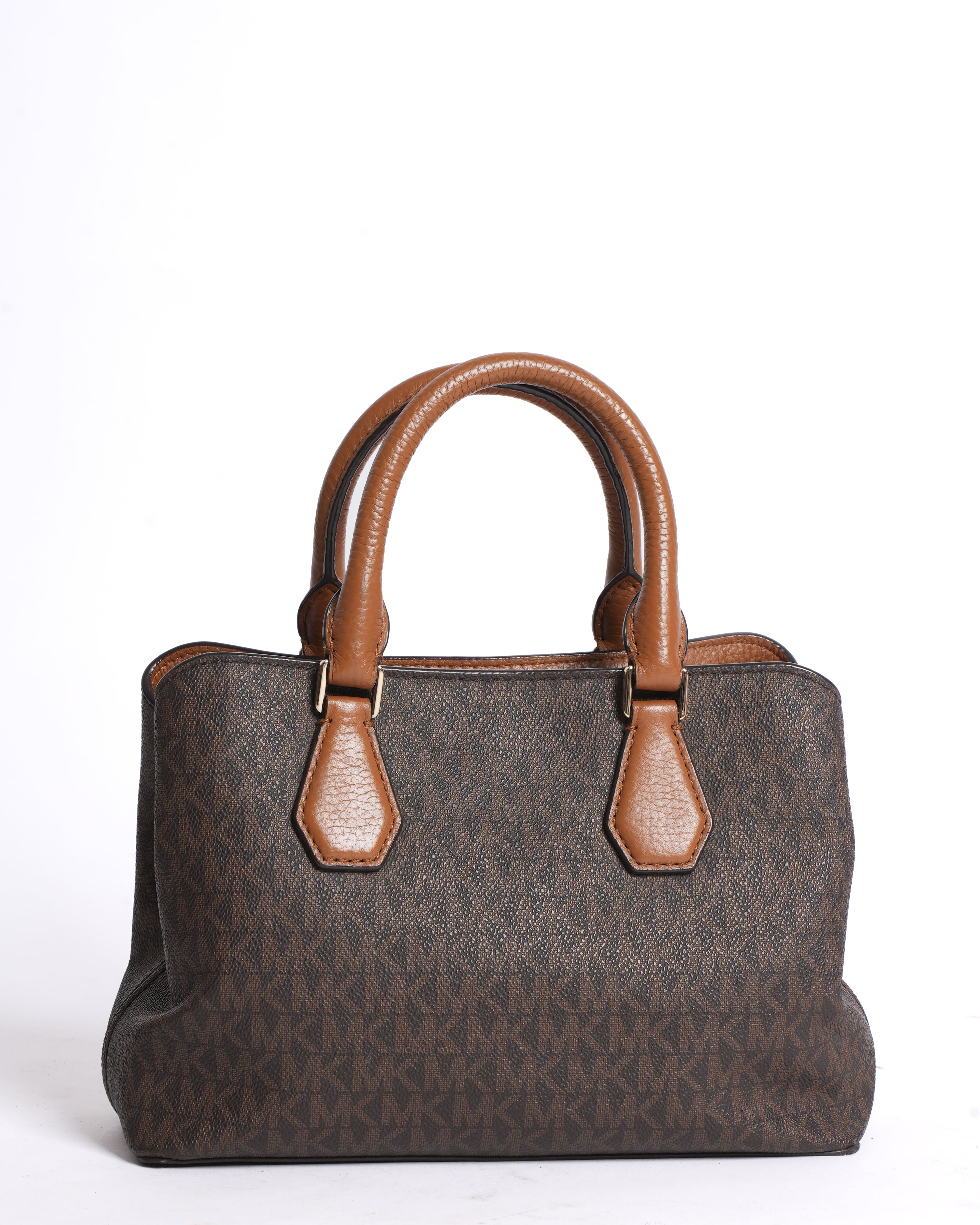 Michael Kors Monogram Small Top Handle Bag