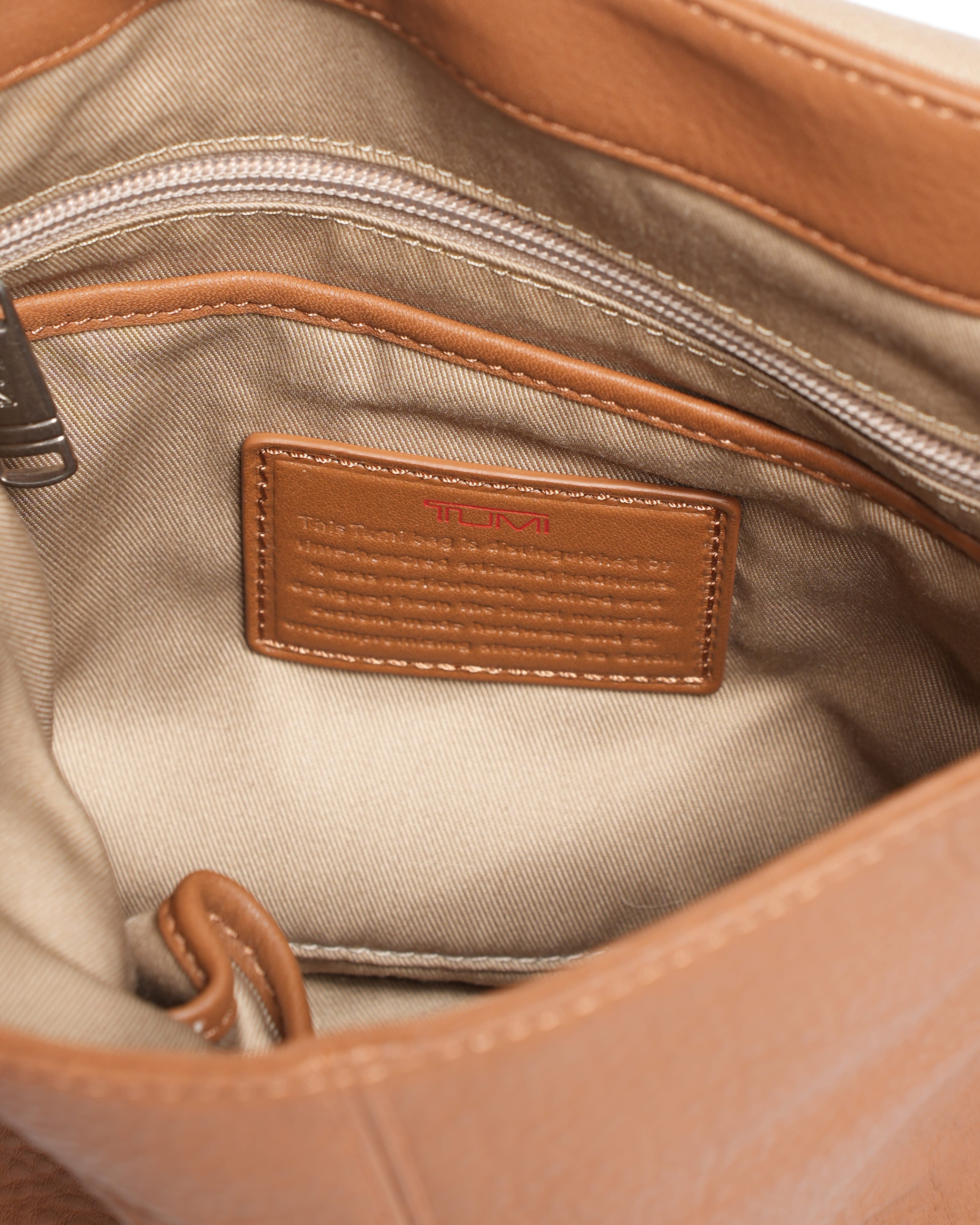 TUMI Men's Crossbody Bag in Brown