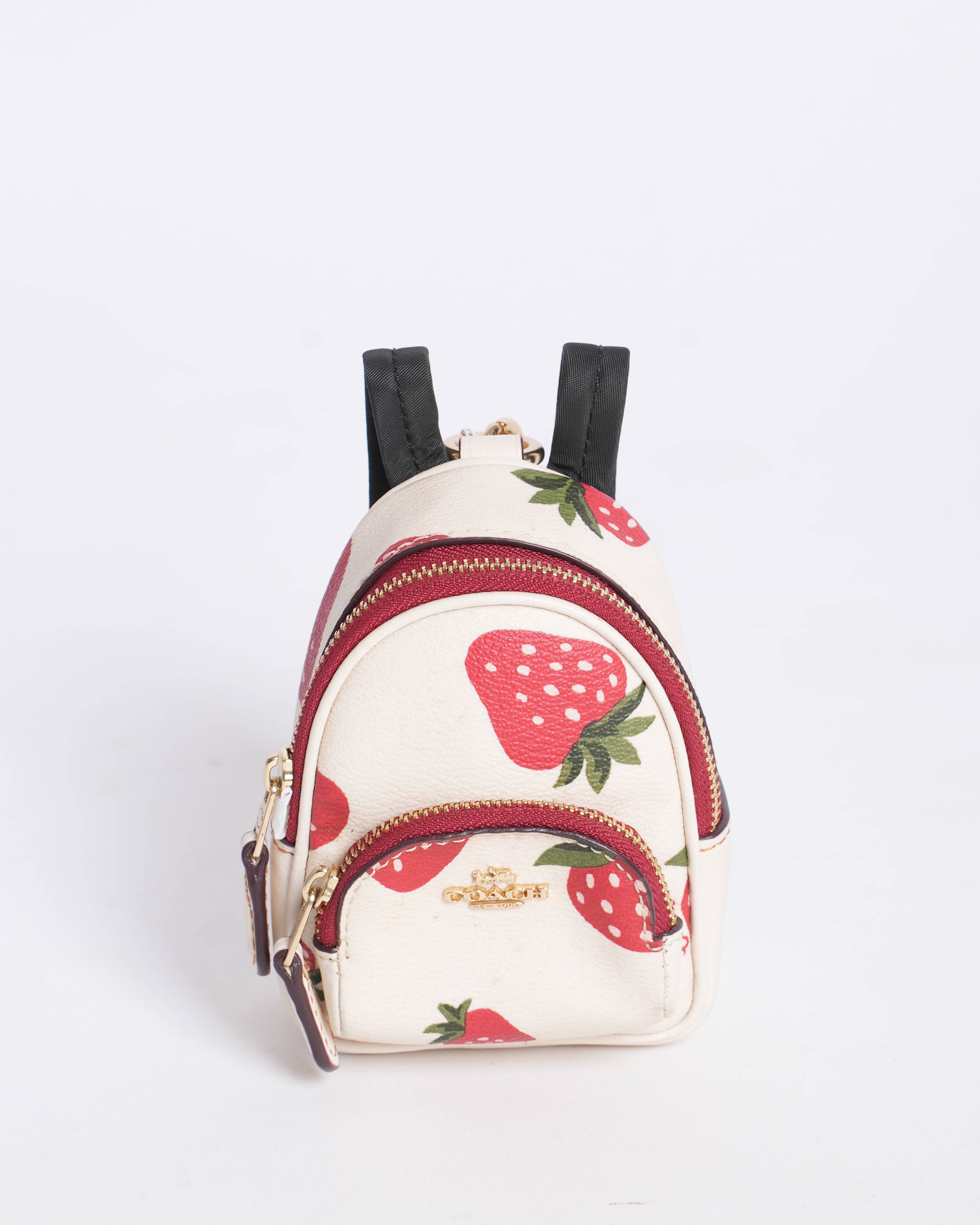New Coach Detachable Mini Backpack Charm