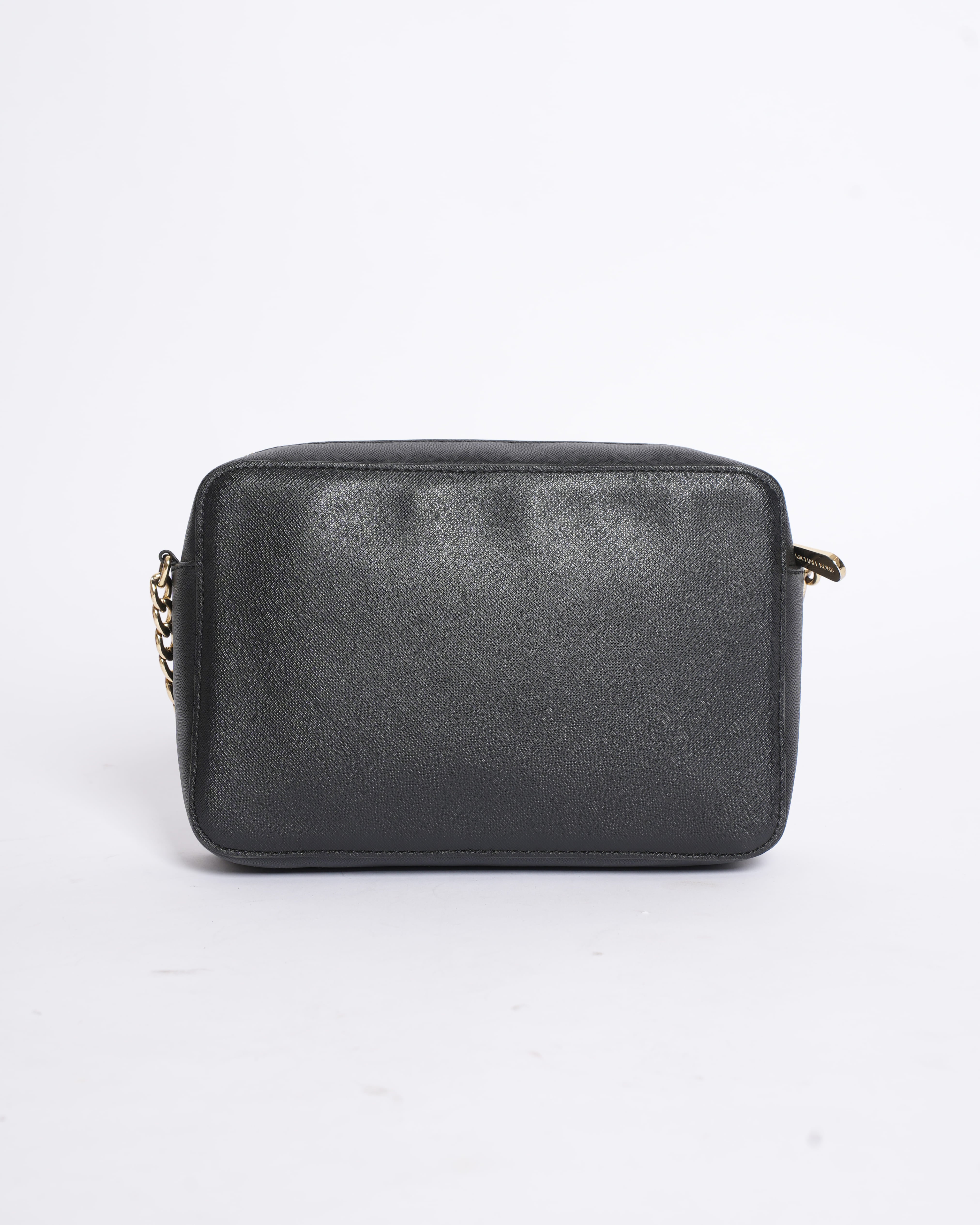 Michael Kors Jet Set Crossbody In Black