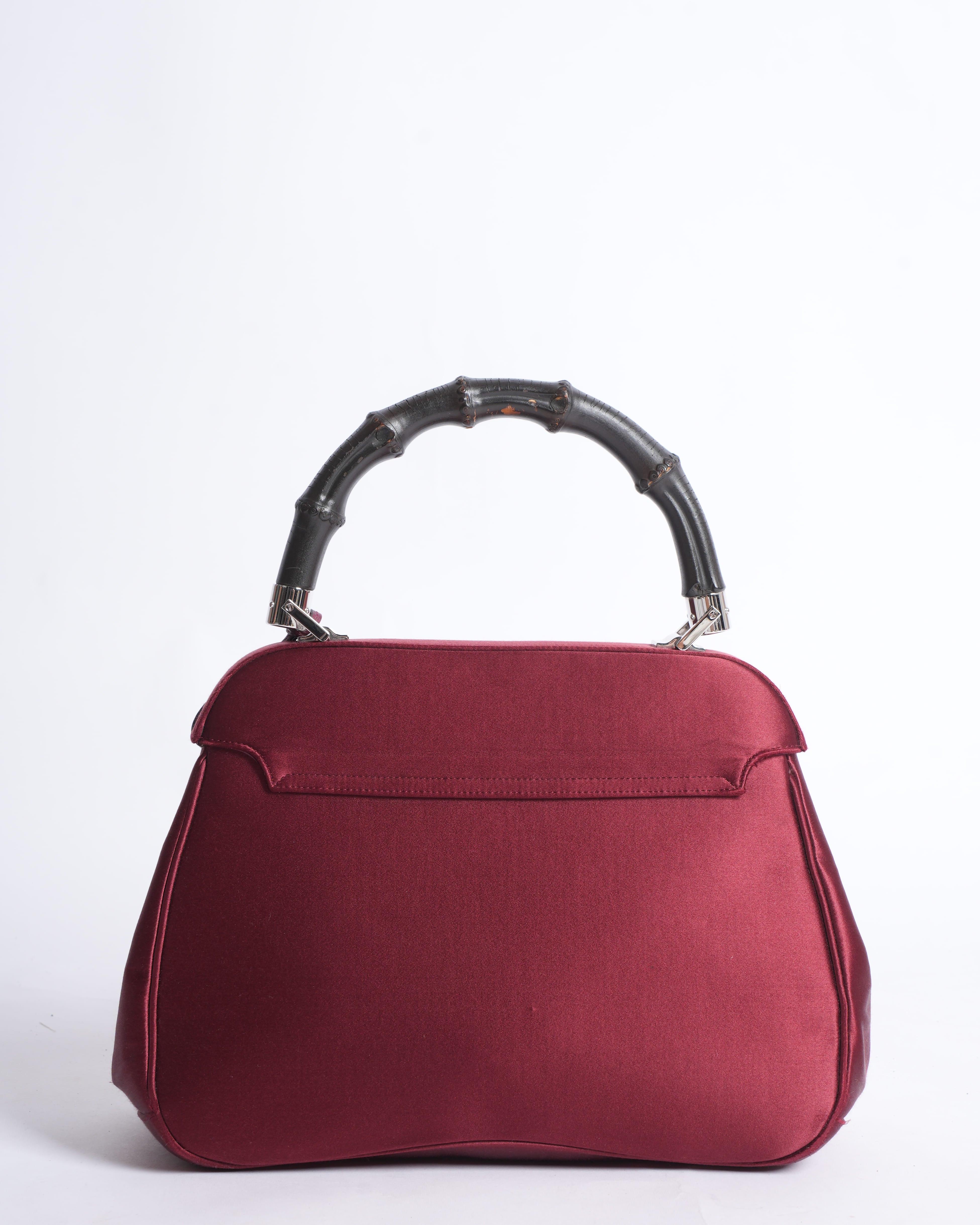 Gucci Maroon Top handle Bag