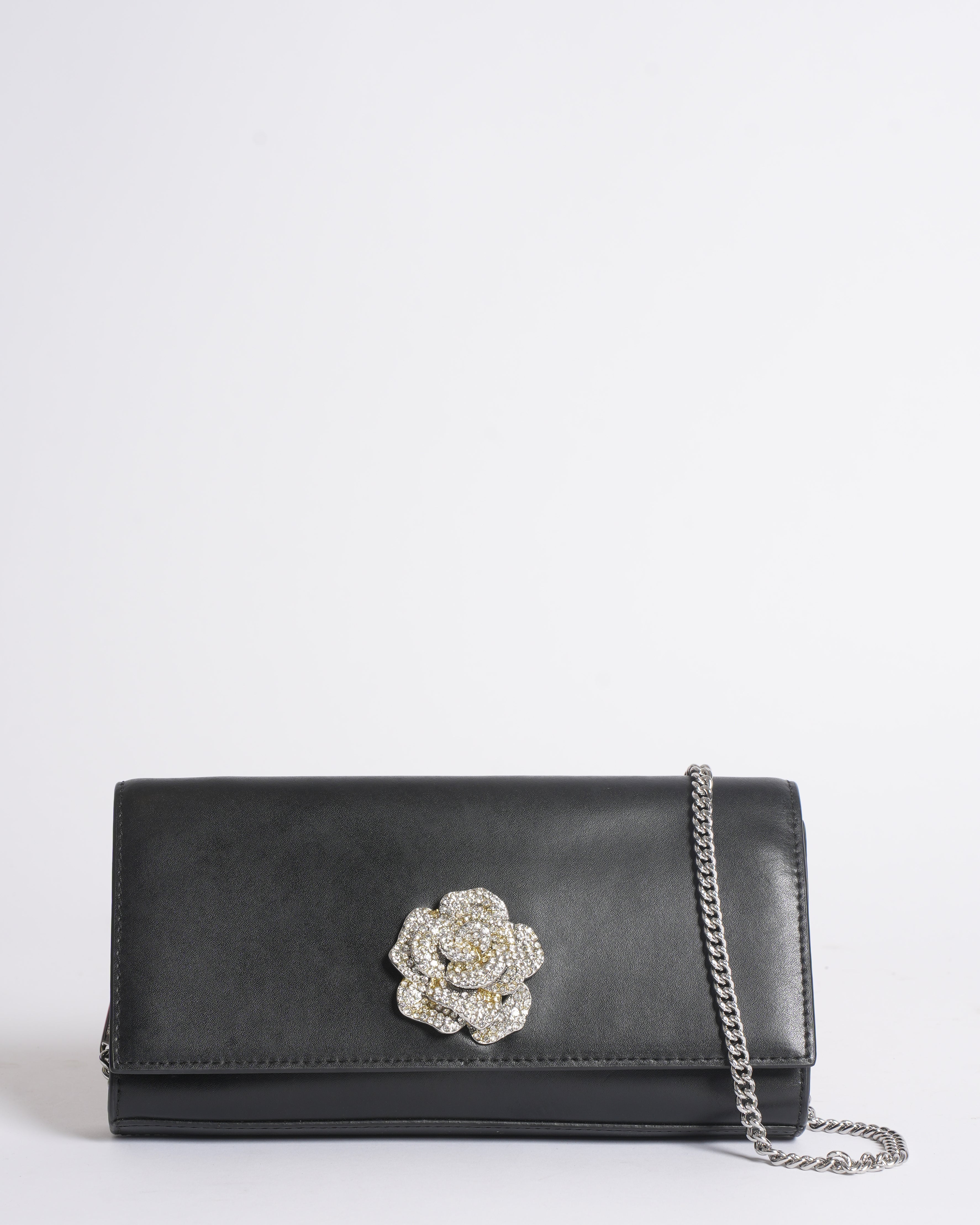 MK Bellamie Embellished Foldover Shoulder Bag