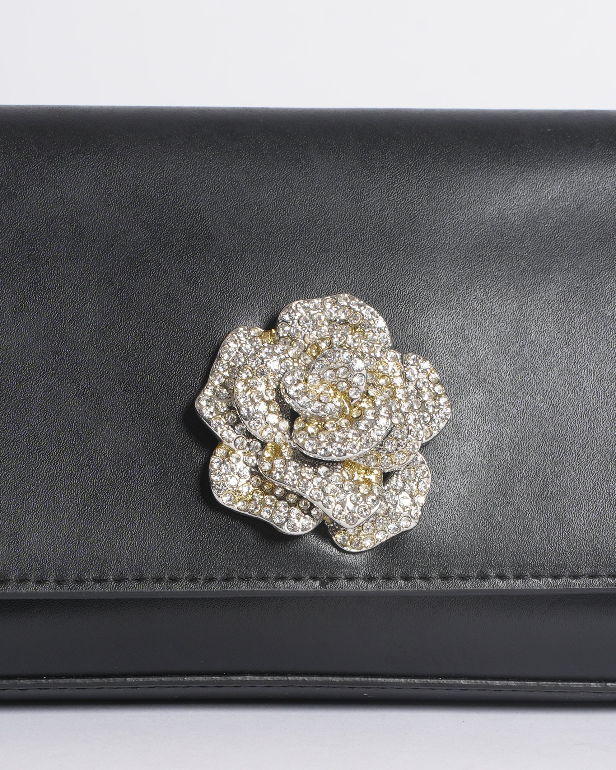 MK Bellamie Embellished Foldover Shoulder Bag