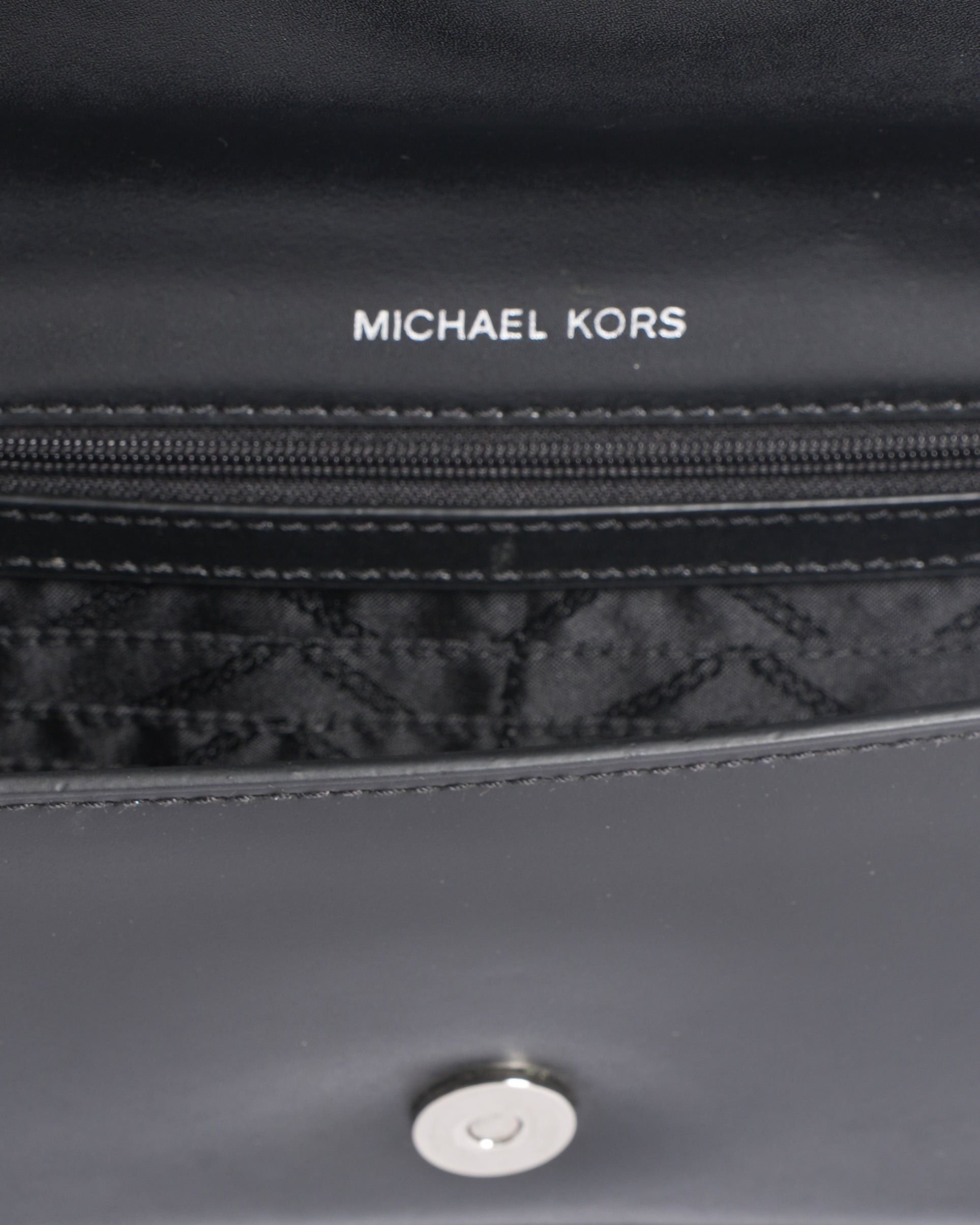 MK Bellamie Embellished Foldover Shoulder Bag