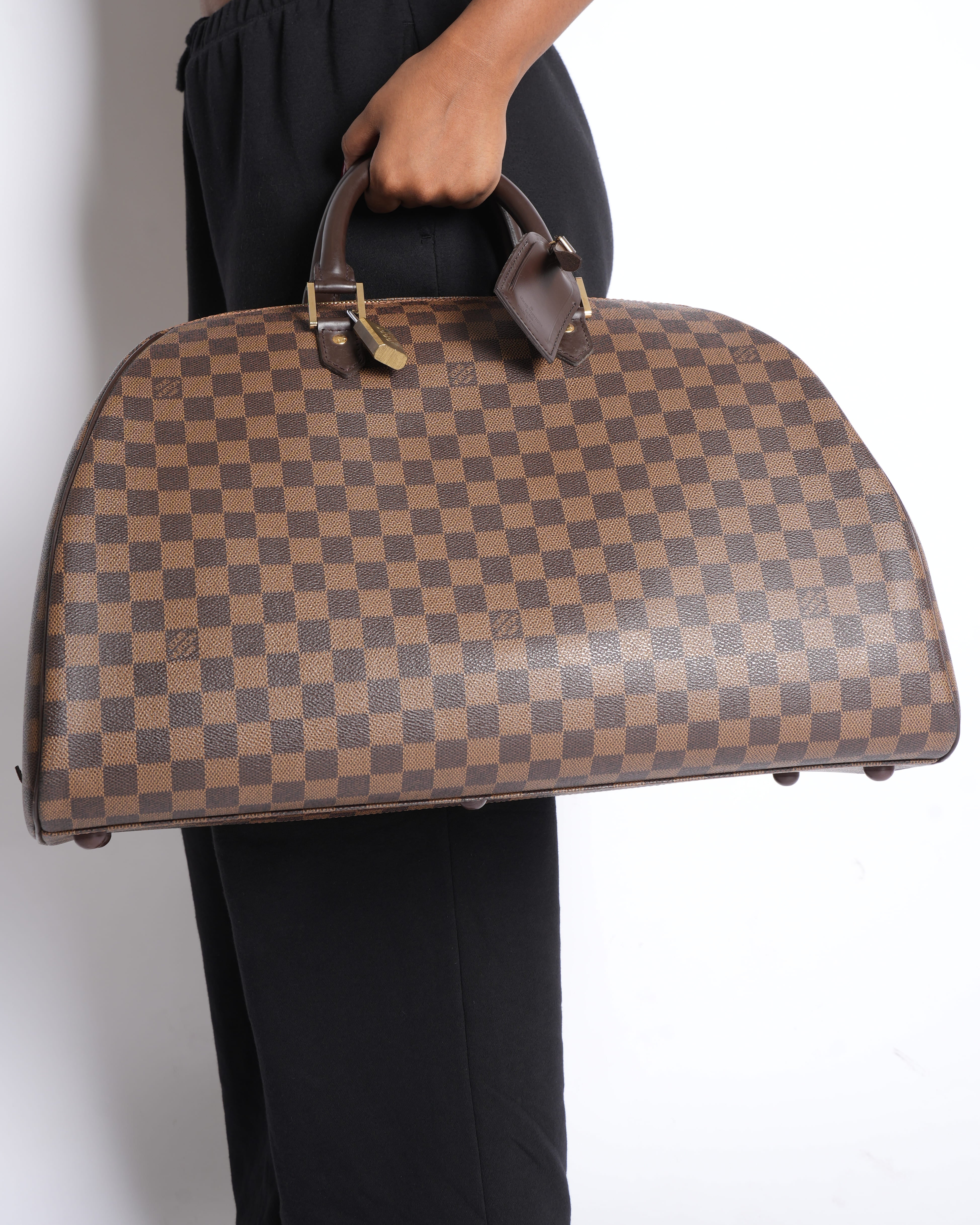 Louis Vuitton Damier Ebene Nolita Satchel Bag