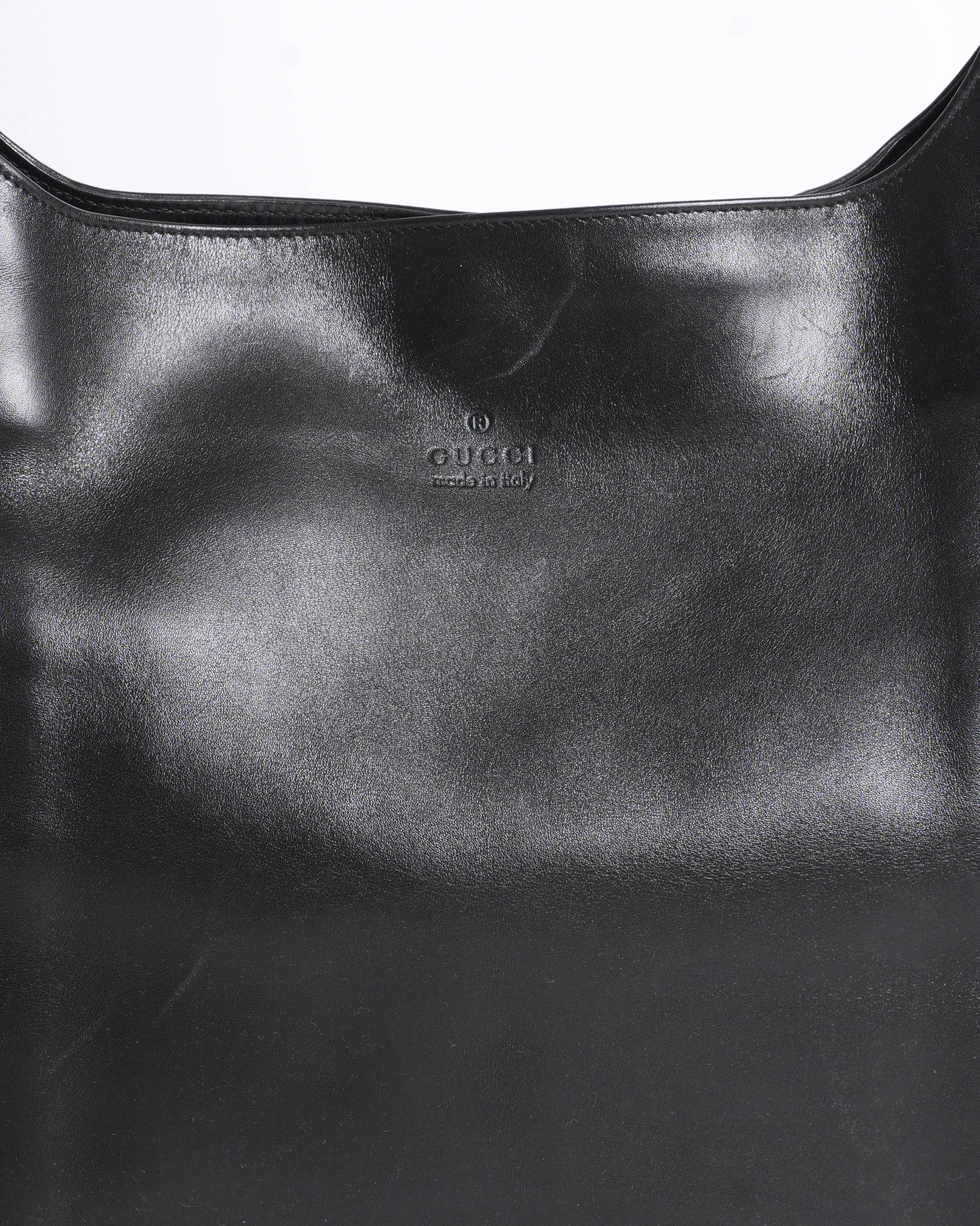 Gucci Hobo Leather Shoulder Bag