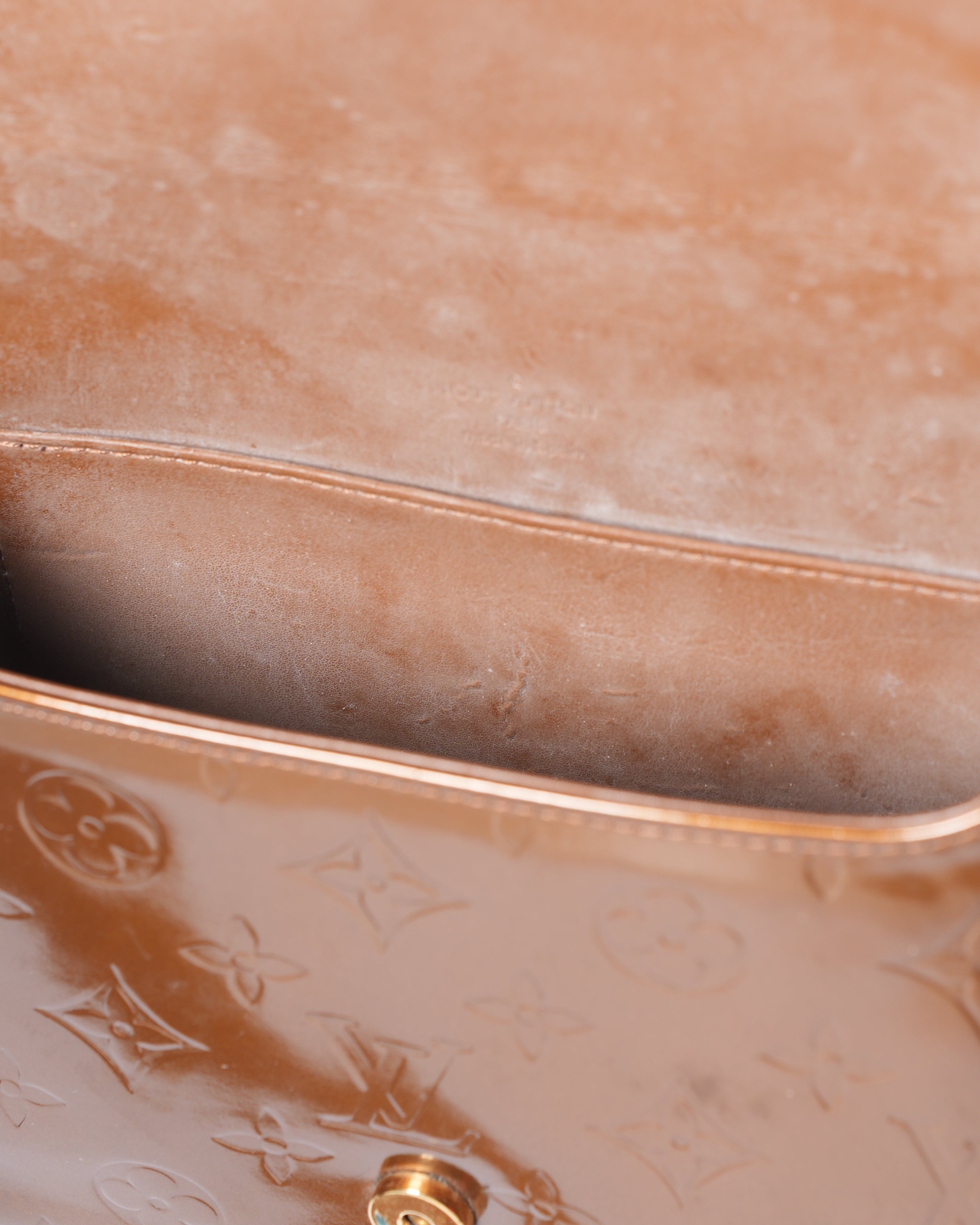 LV Brown Vernis Thompson Street Shoulder Bag