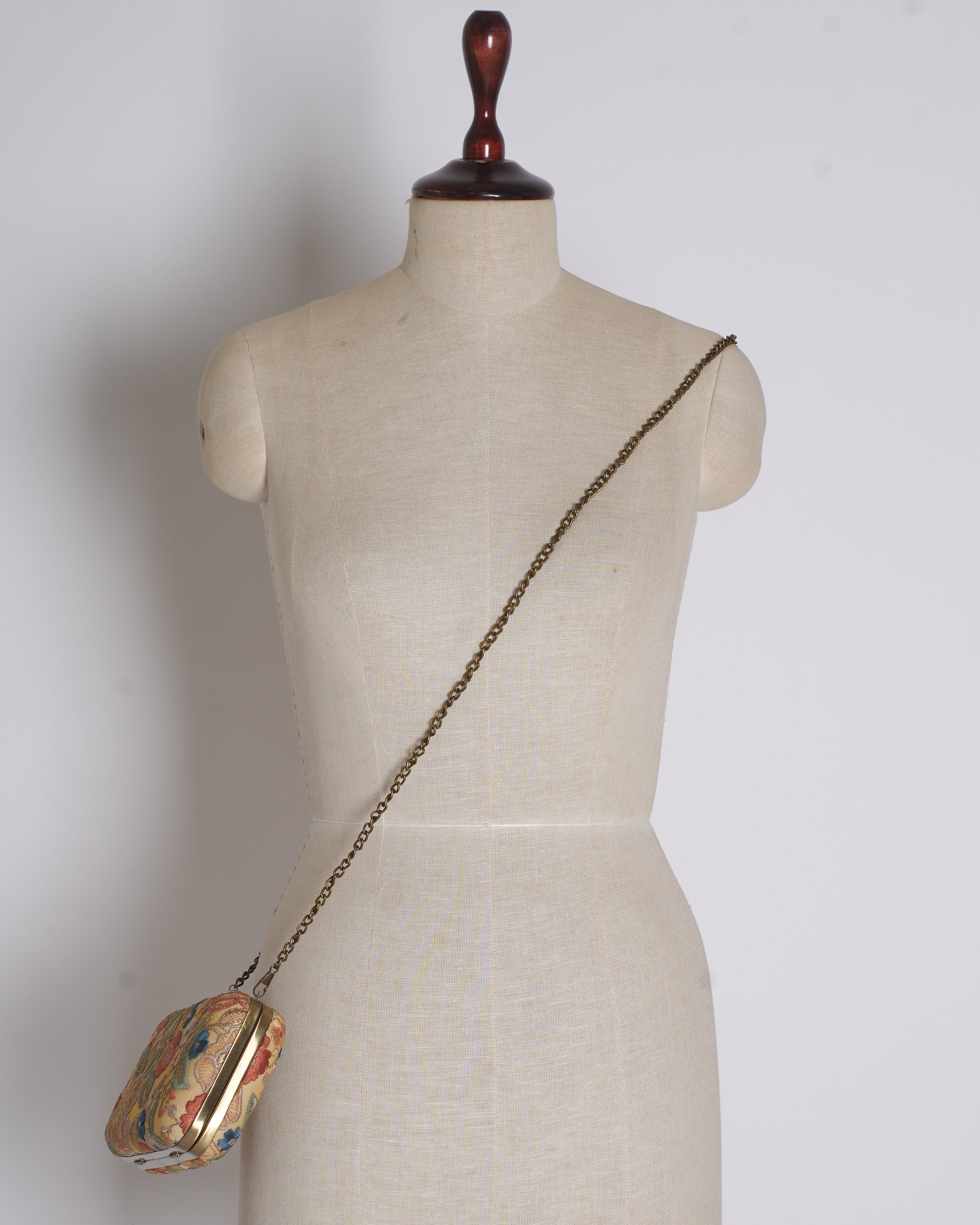 Shyamal & Bhumika Floral Embroidered Clutch