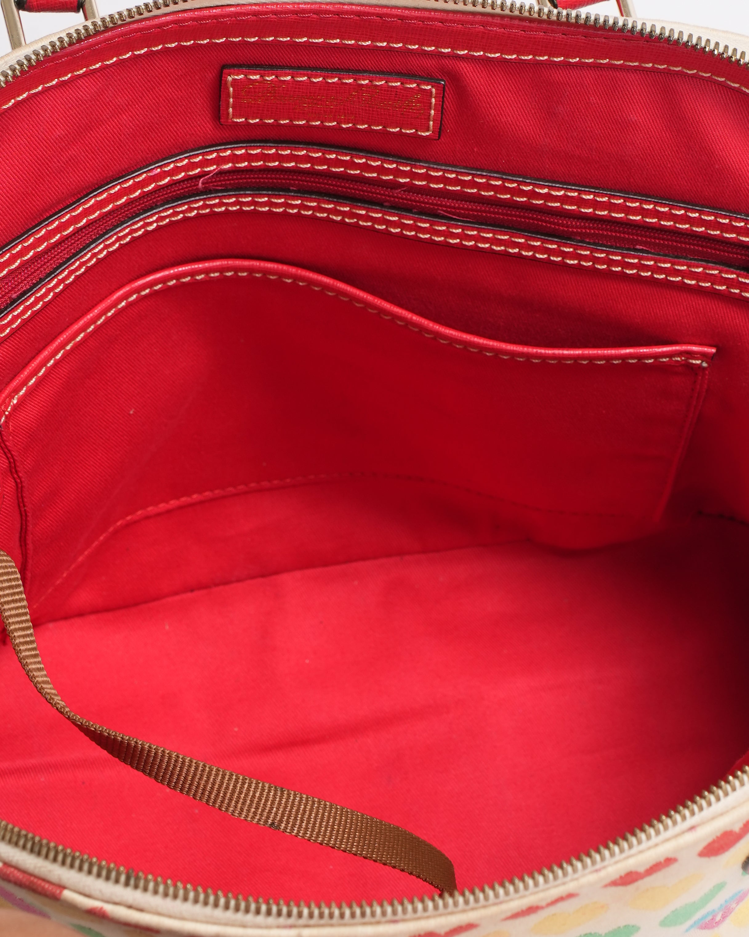 Dooney & Bourke Bitsy Multicolor Heart Bag