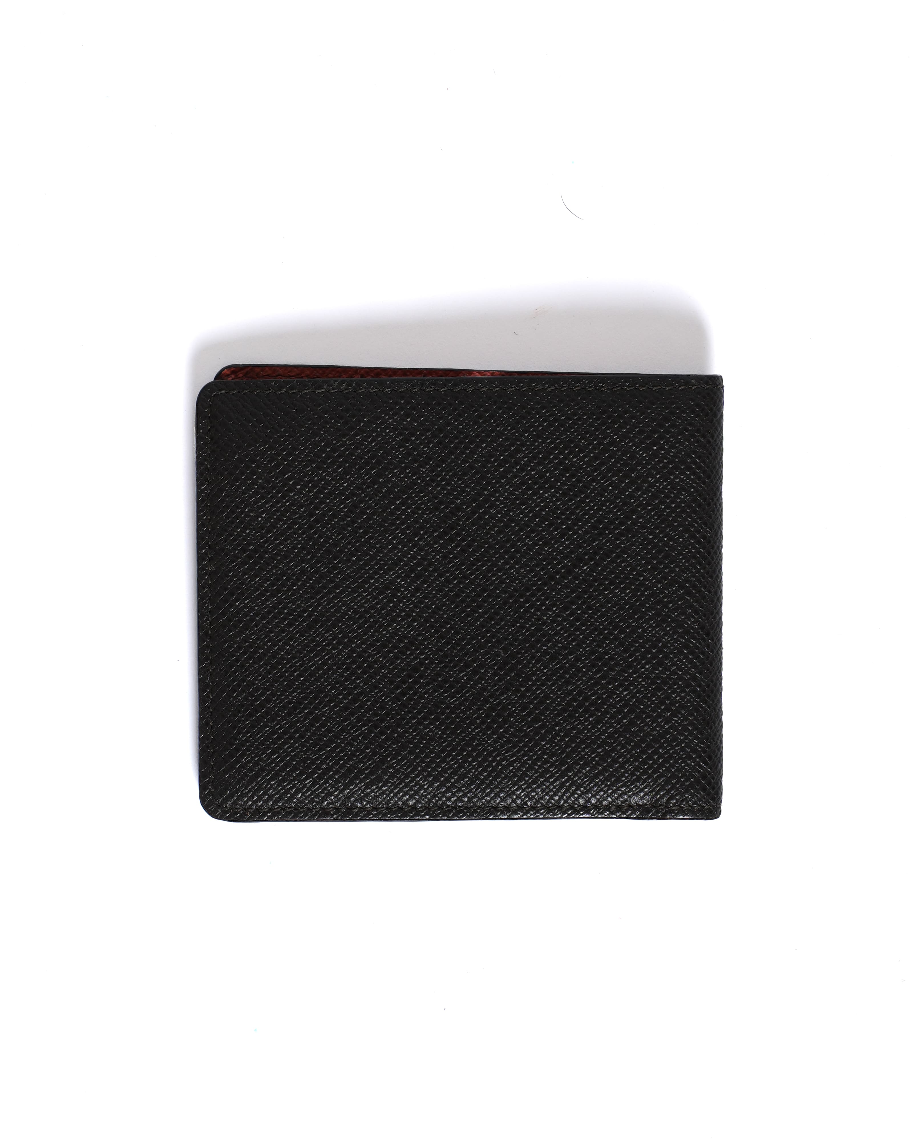 Hugo Boss Textured Black Bi-Fold Wallet