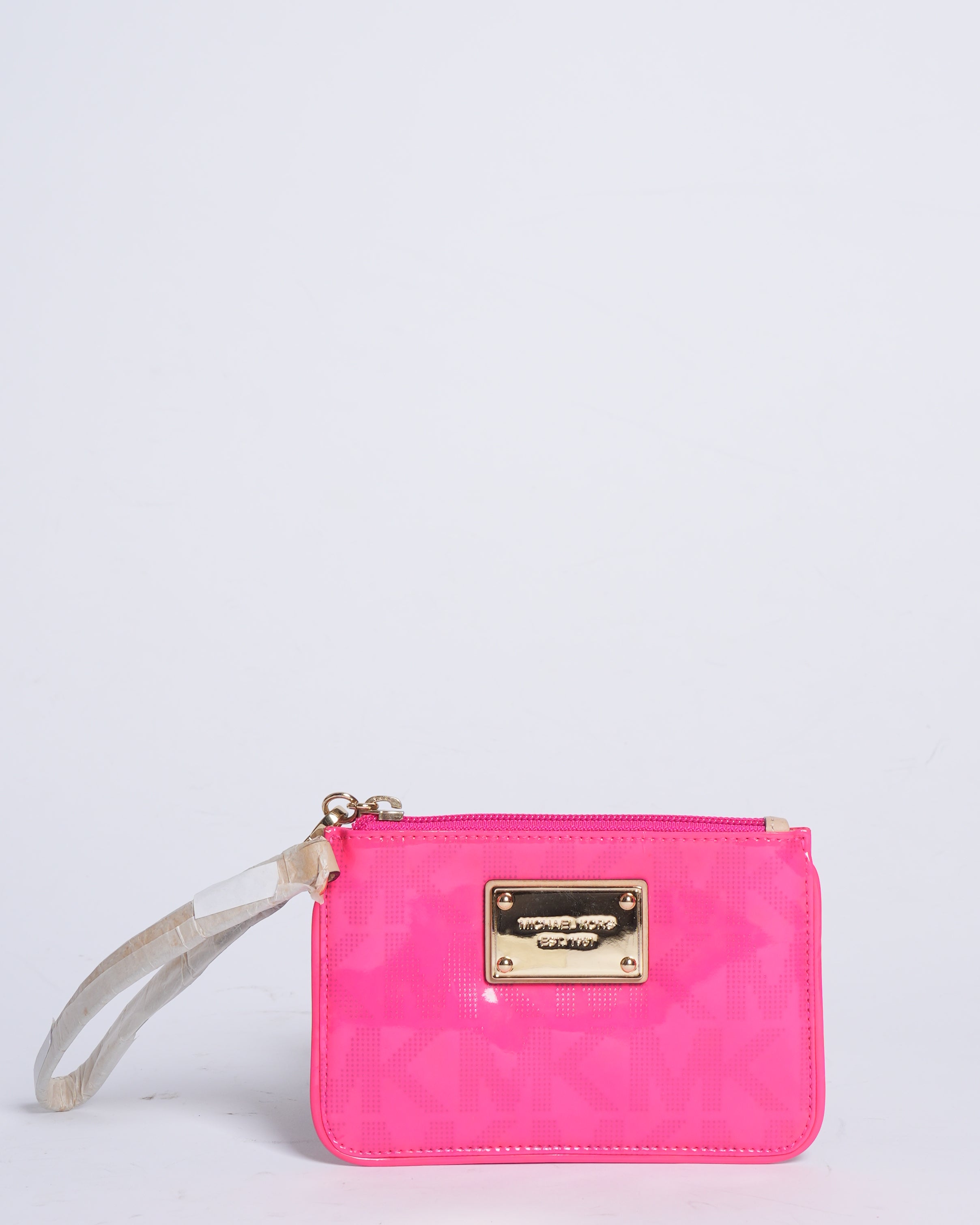 New Michael Kors Neon Mini Wristlet