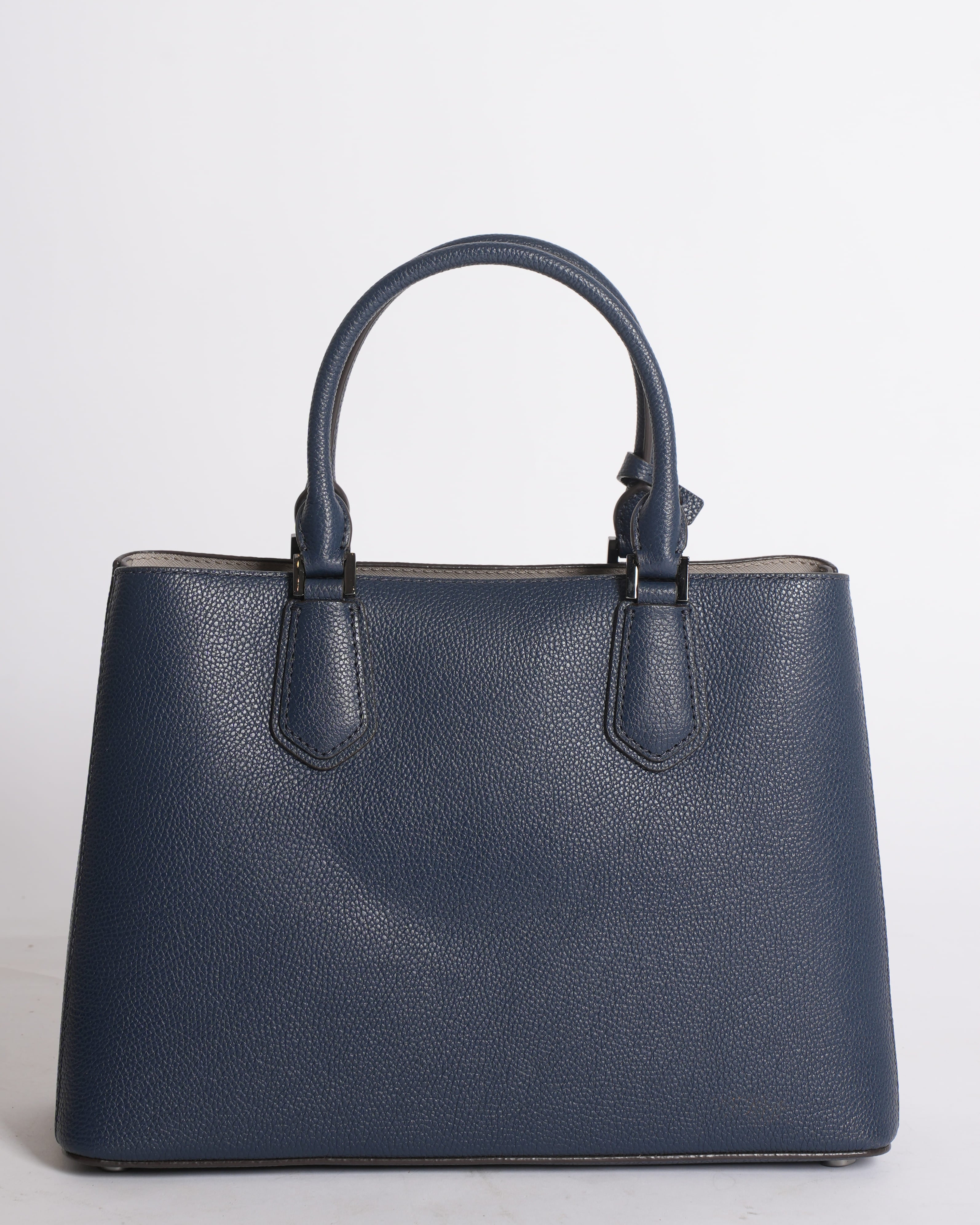 New Michael Kors Camille Shoulder Bag In Navy Blue