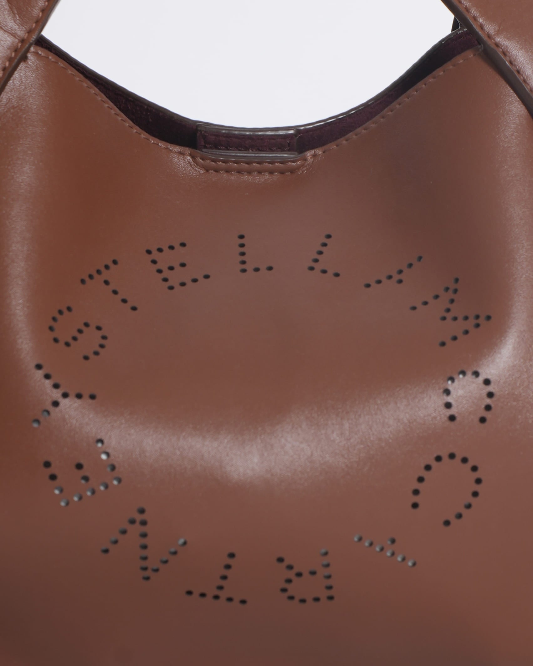 Stella McCartney Logo Tote Bag in Brown