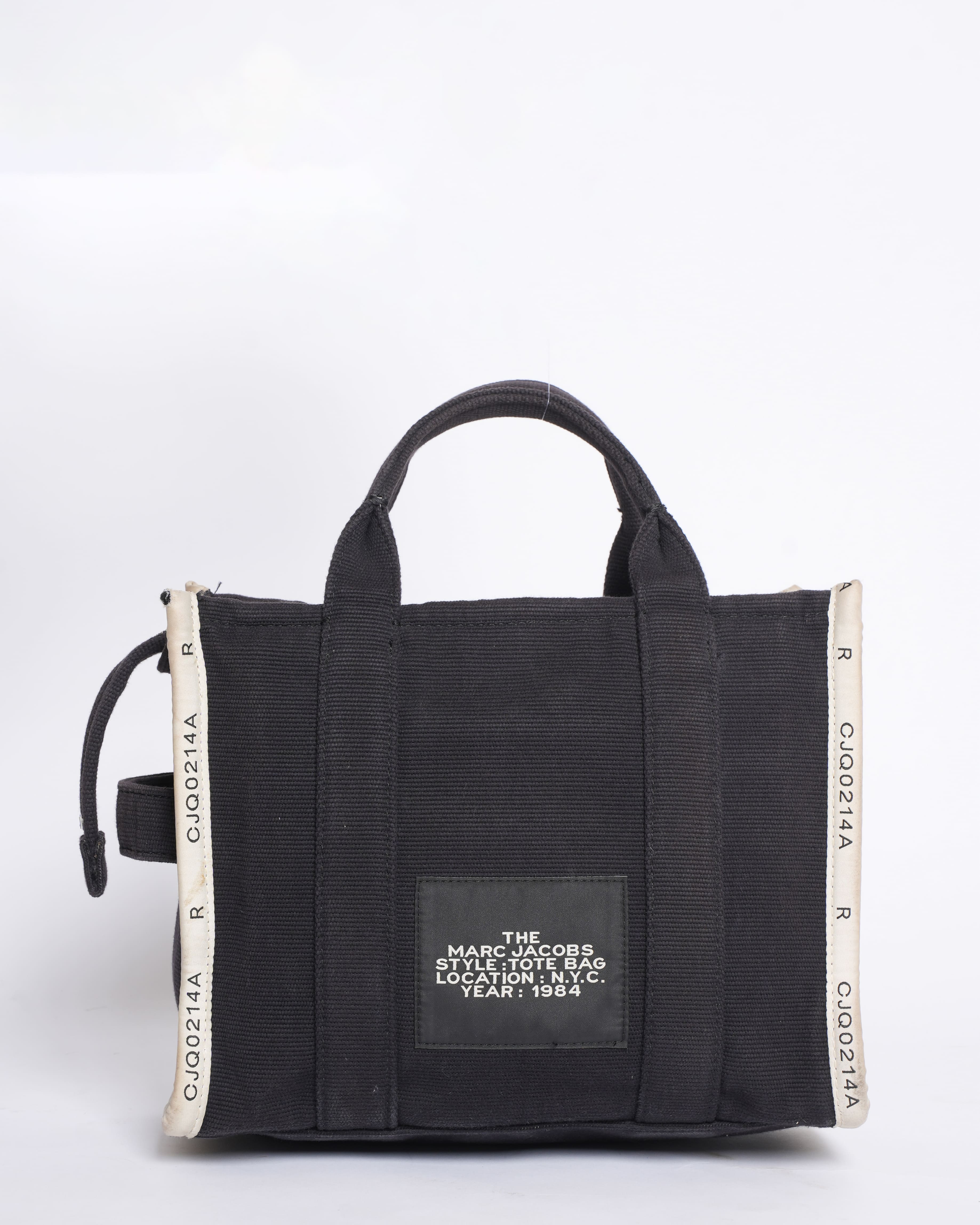 Marc Jacobs Jacquard Tote Bag in Black
