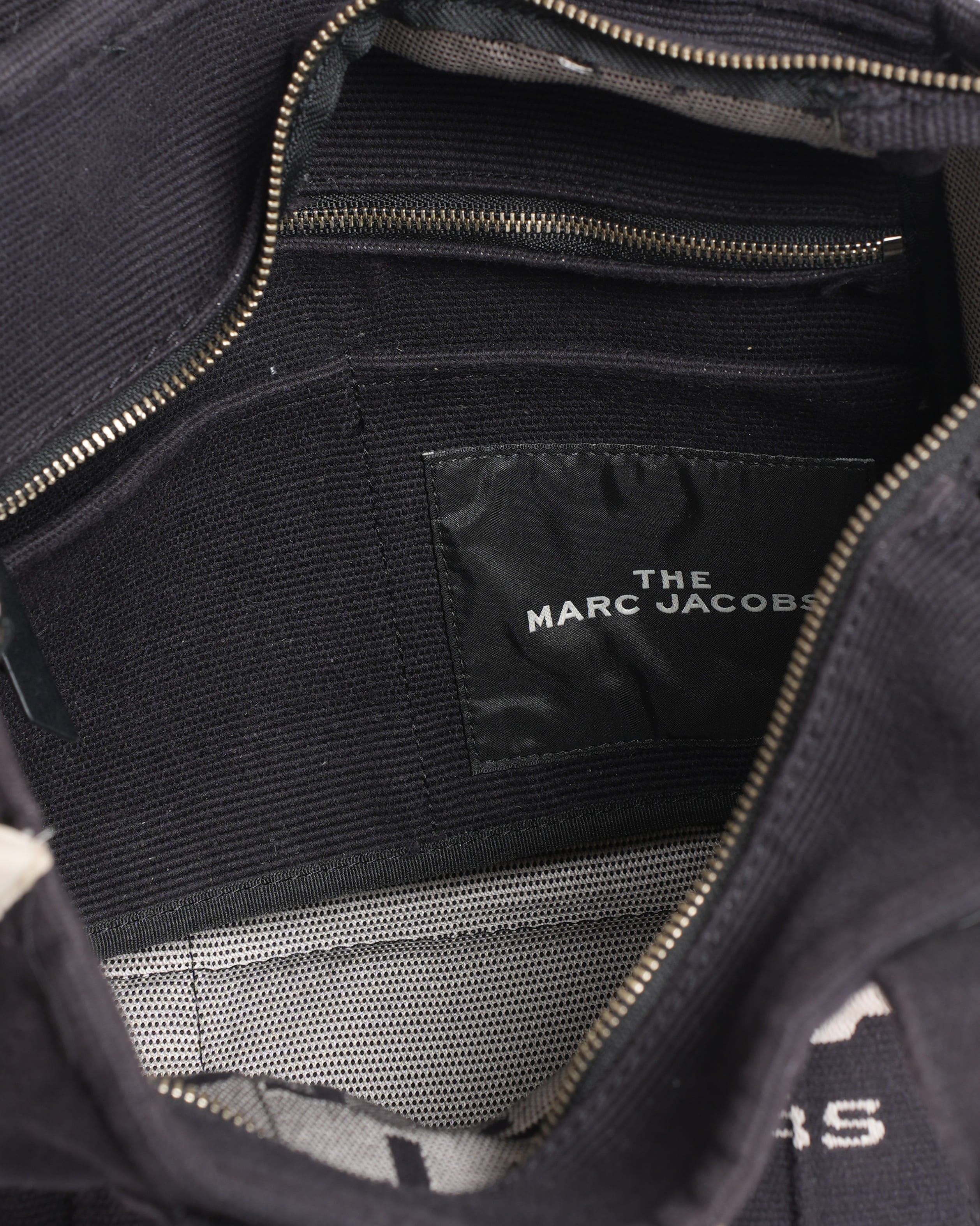 Marc Jacobs Jacquard Tote Bag in Black