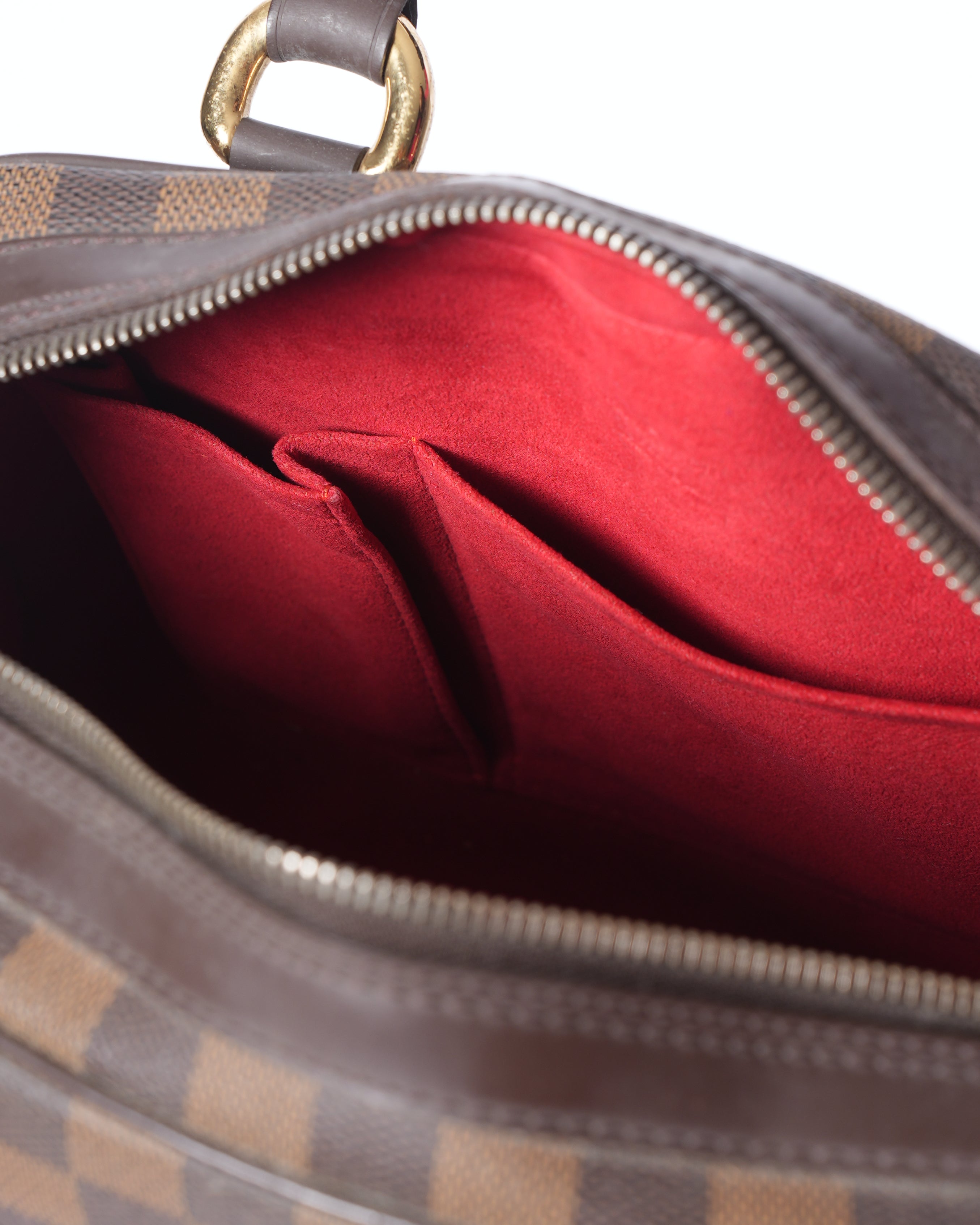 LV Duomo Damier Brown Top Handle Bag