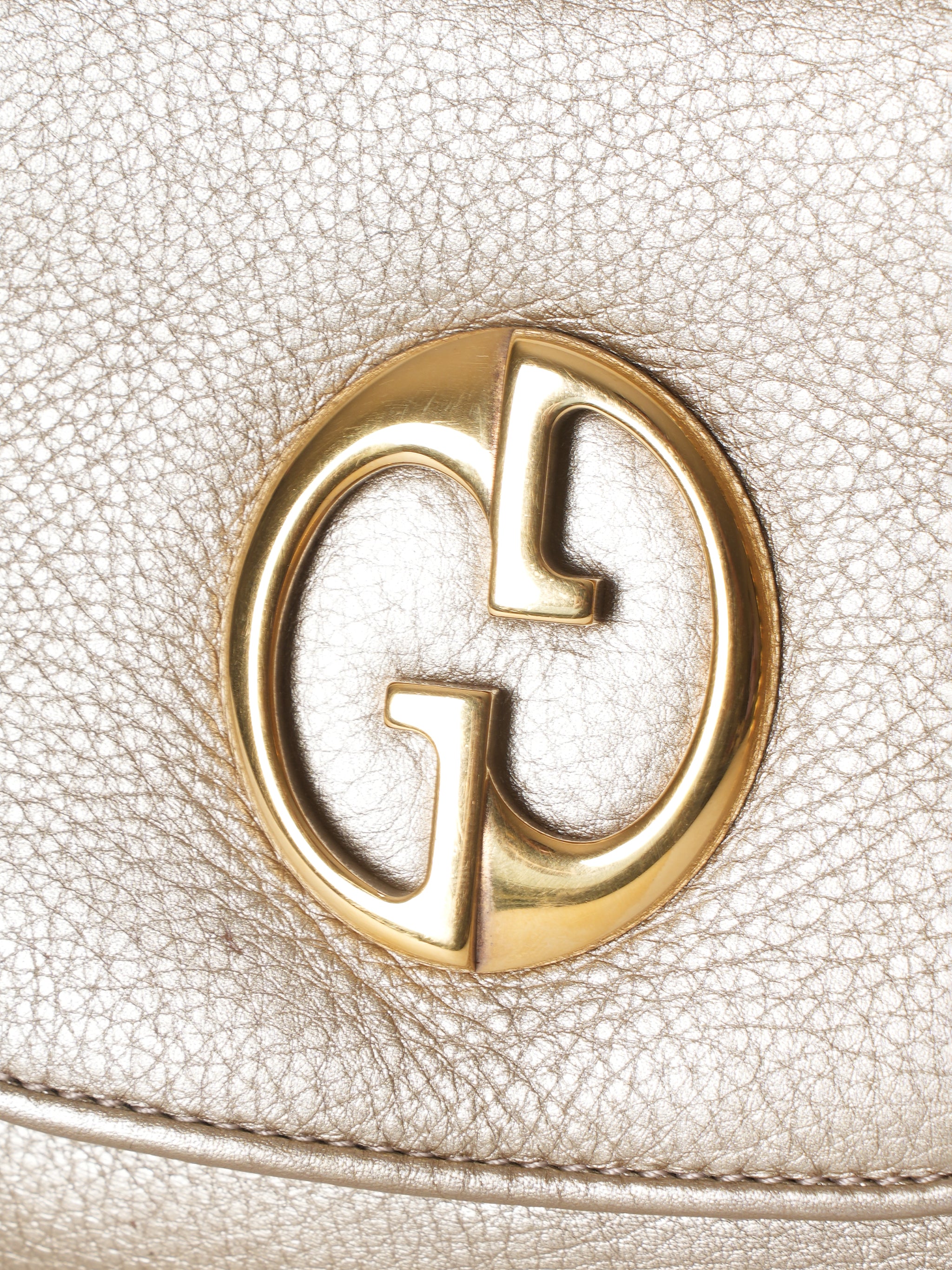 Gucci 1973 Small Leather Crossbody Bag