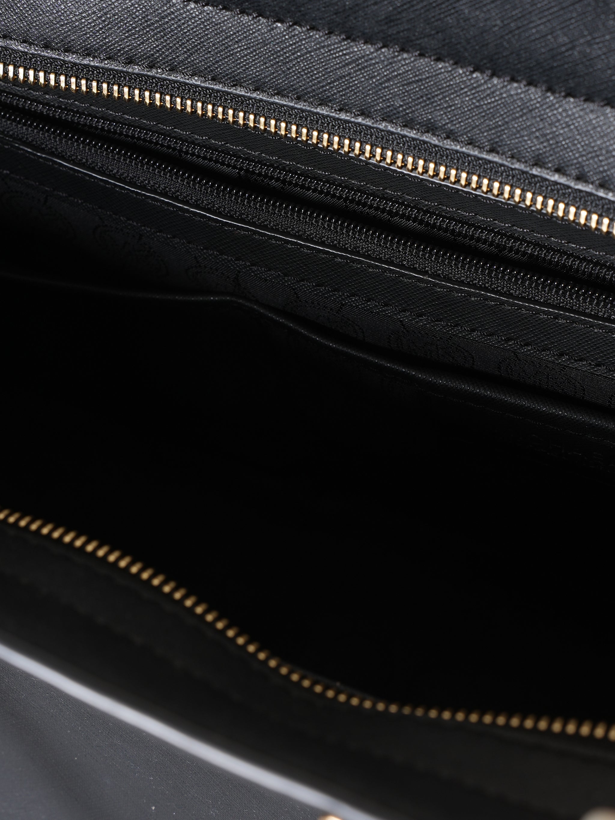 Micheal Kors Black Saffiano Leather Selma Tote Bag