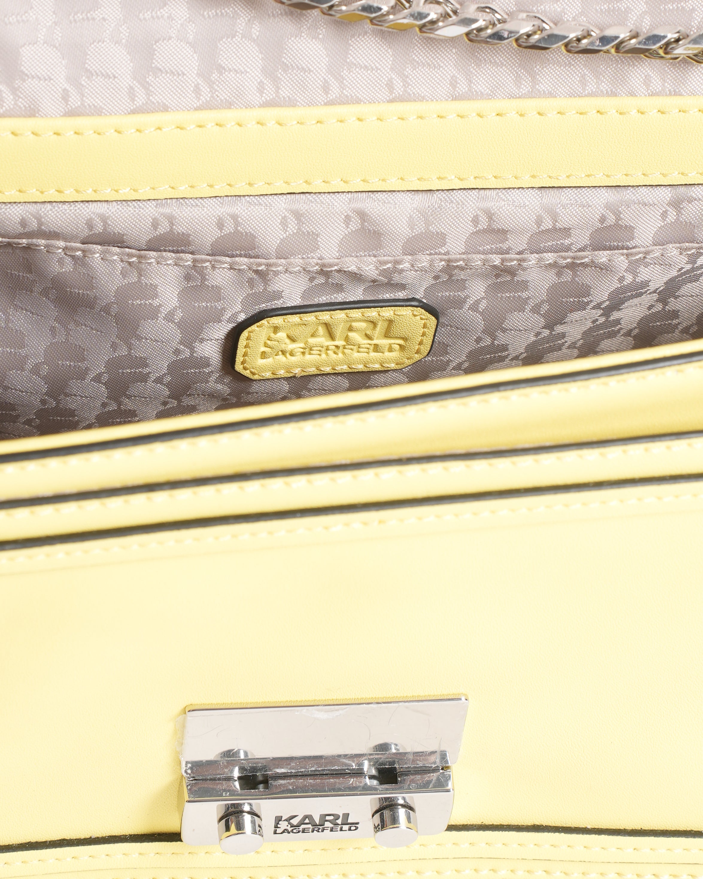 Karl Lagerfeld Borsa Crossbody in Yellow