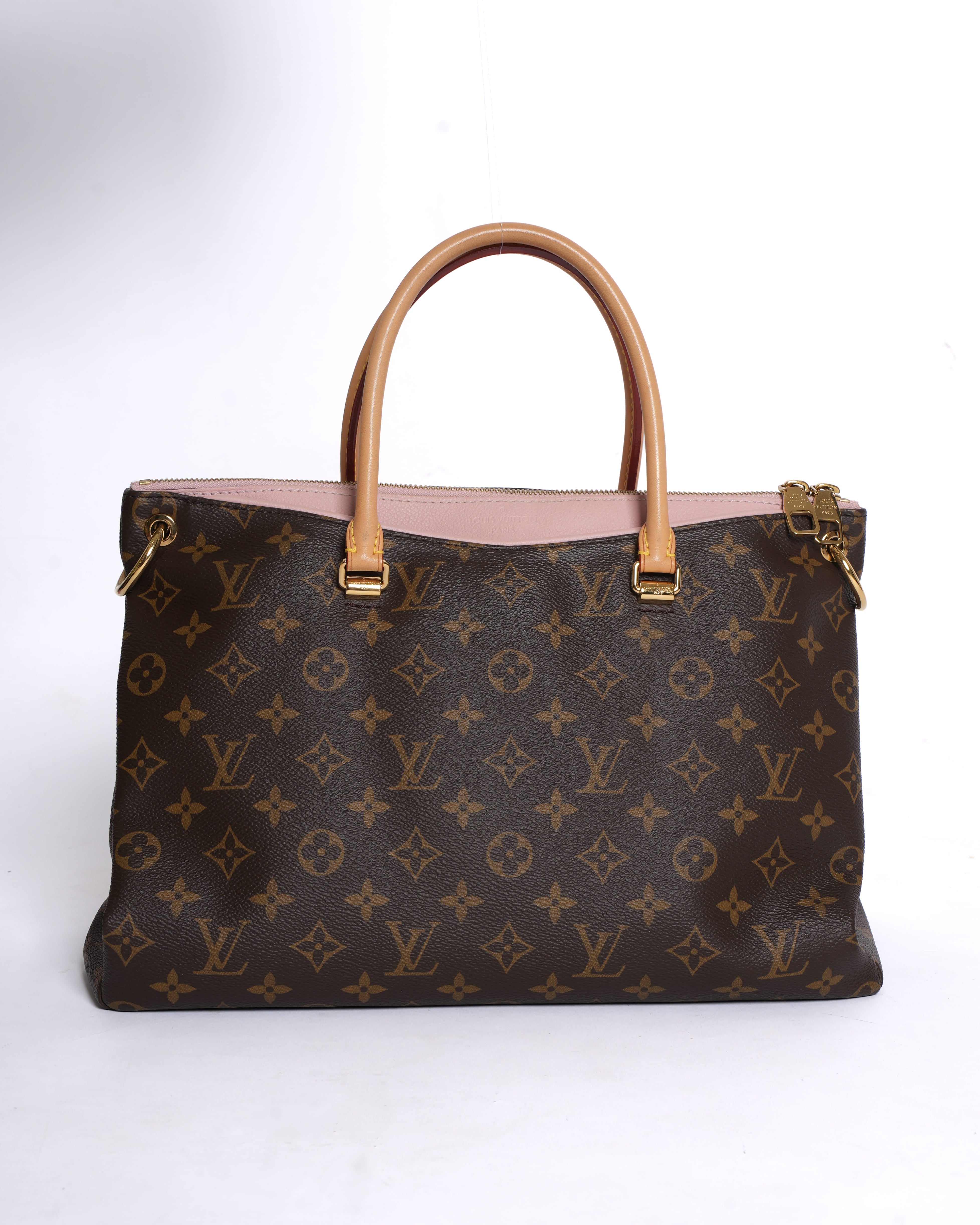 Louis Vuitton Pallas Handbag in Monogram Leather