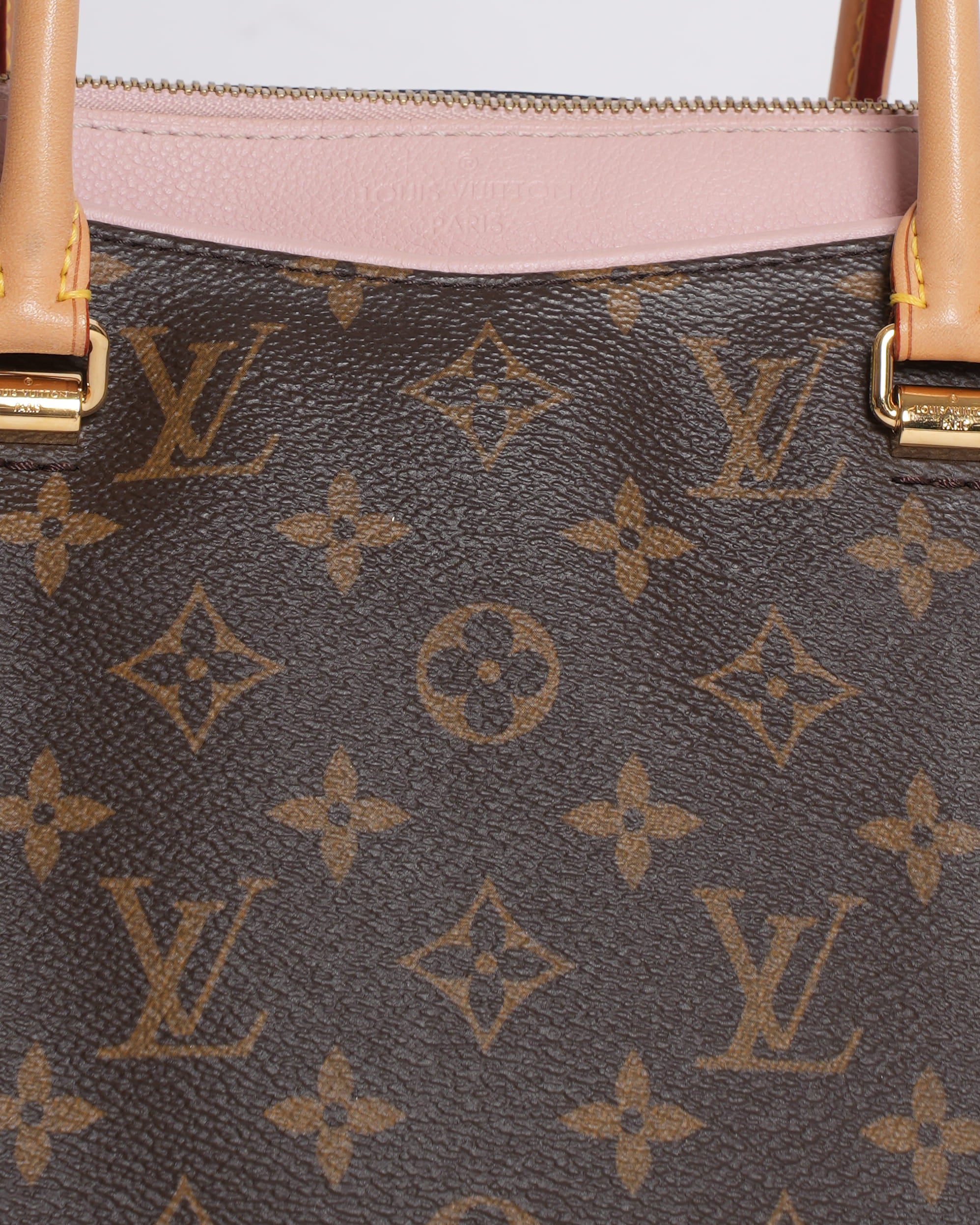 Louis Vuitton Pallas Handbag in Monogram Leather